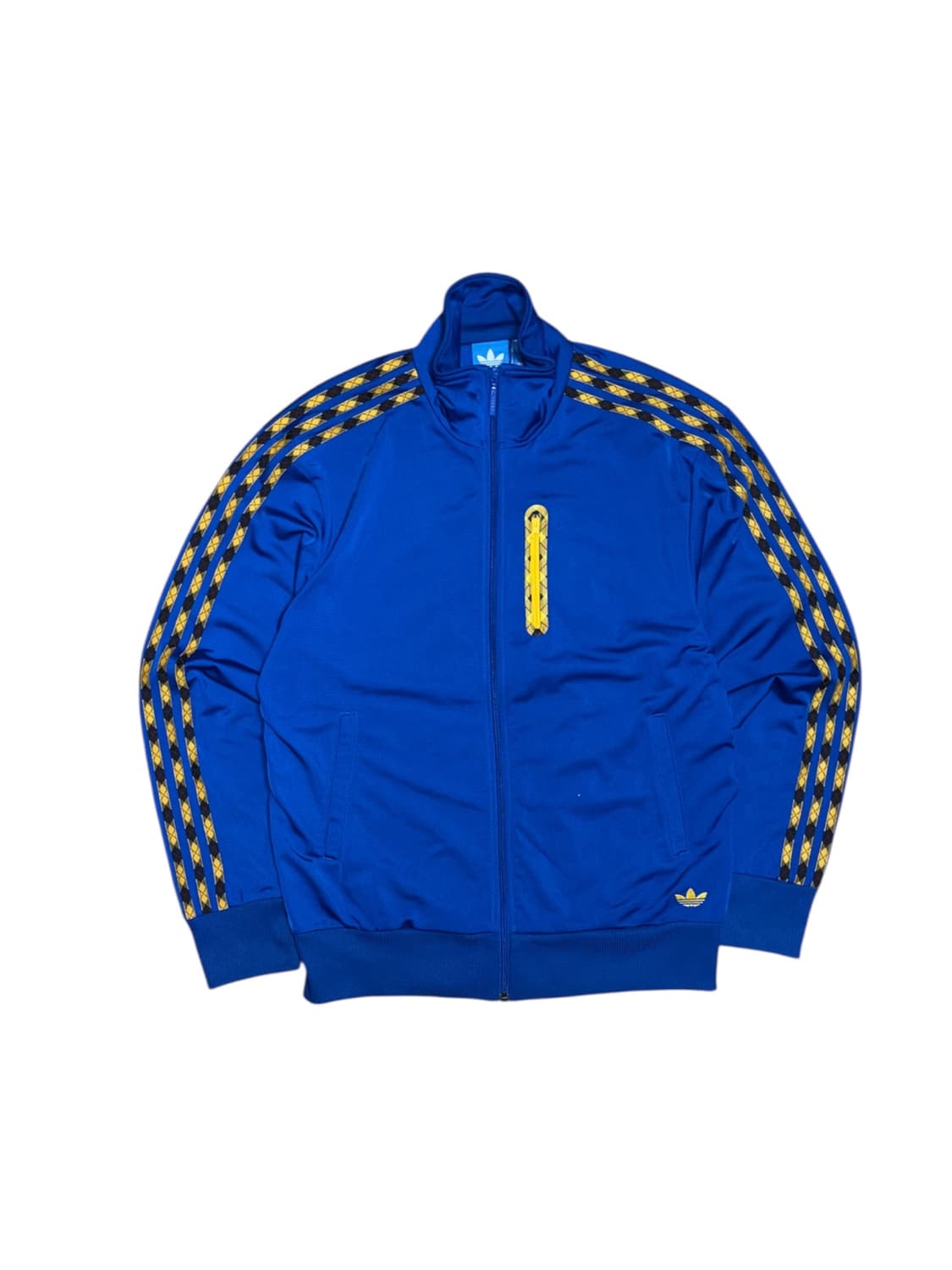 아디다스 파이어버드 체크 패턴 져지 트랙탑 상품이미지3