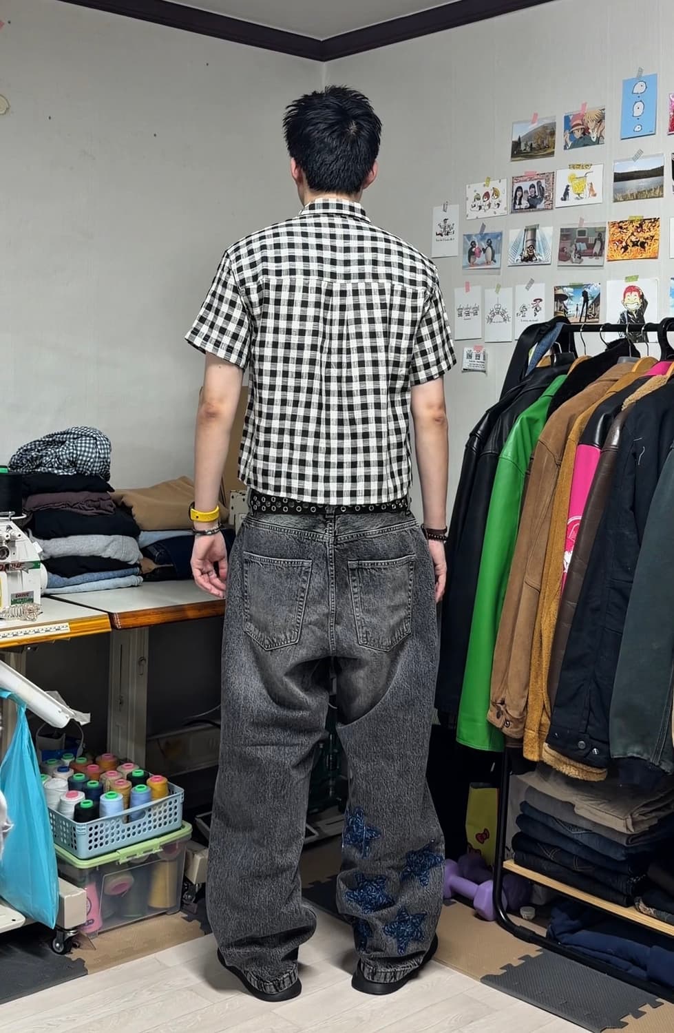 Rework star baggy jeans 상품이미지2