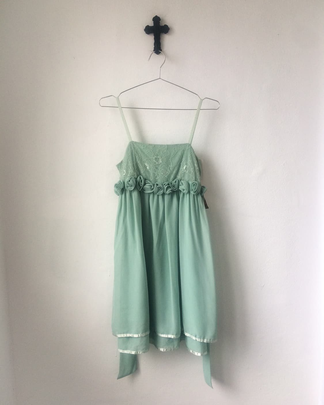 Corsage point sleeveless onepiece 상품이미지2