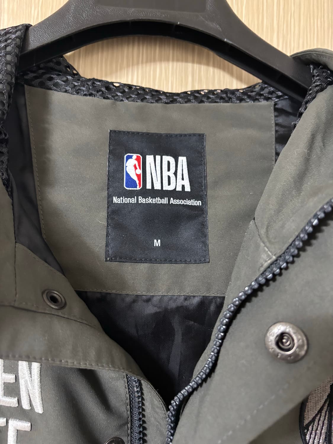 골든스테이트 NBA 바람막이 후드 자켓 상품이미지8