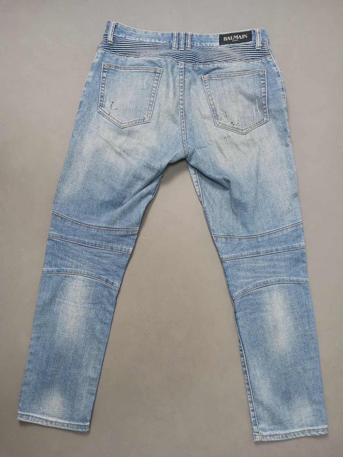 [34] 발망 더티오일 바이커진 청바지 상품이미지7