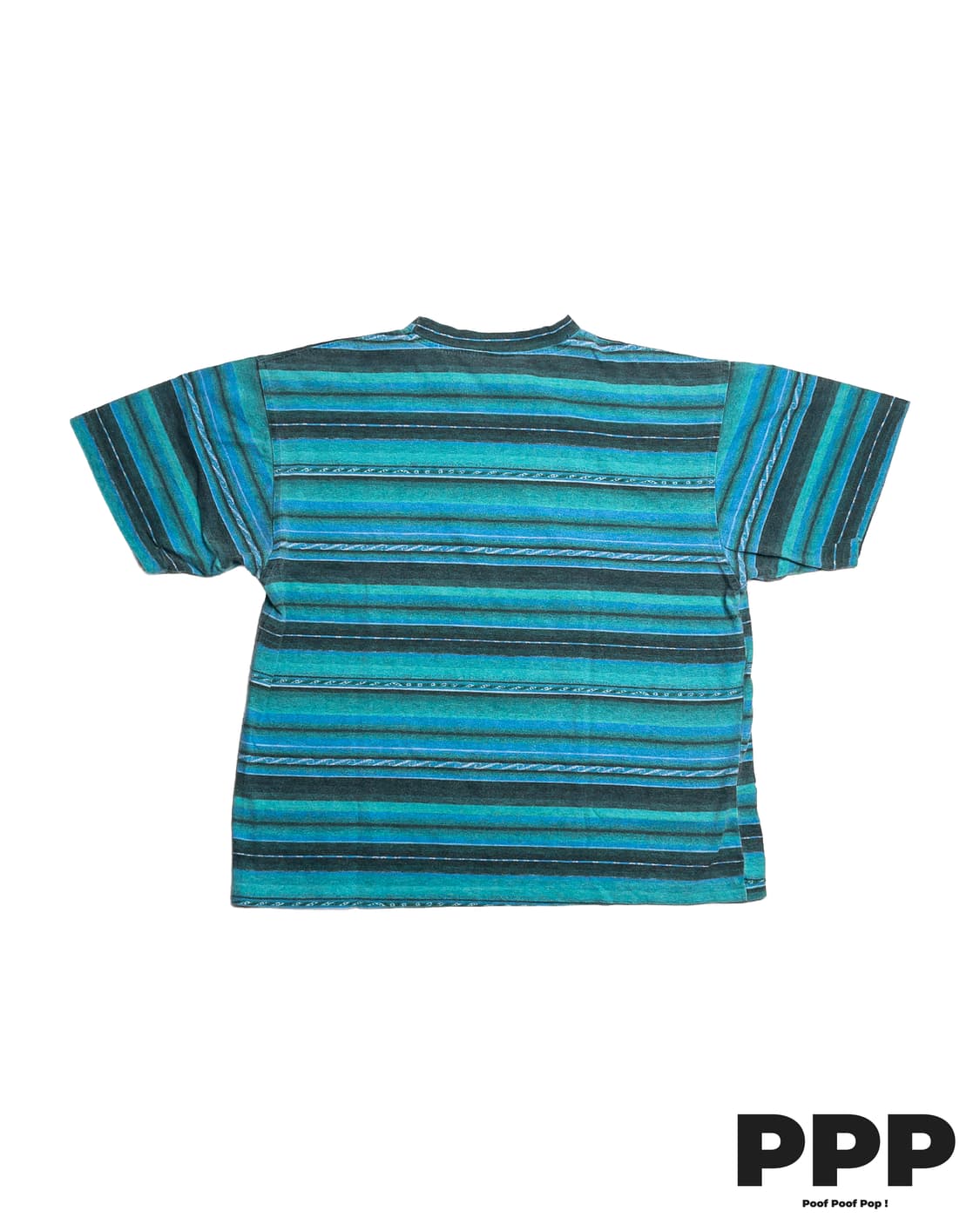 90's Gotcha 스트라이프 서프 티셔츠 상품이미지5