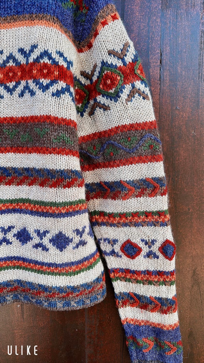 노르딕(Nordic) 스타일의 니트 가디건 상품이미지6