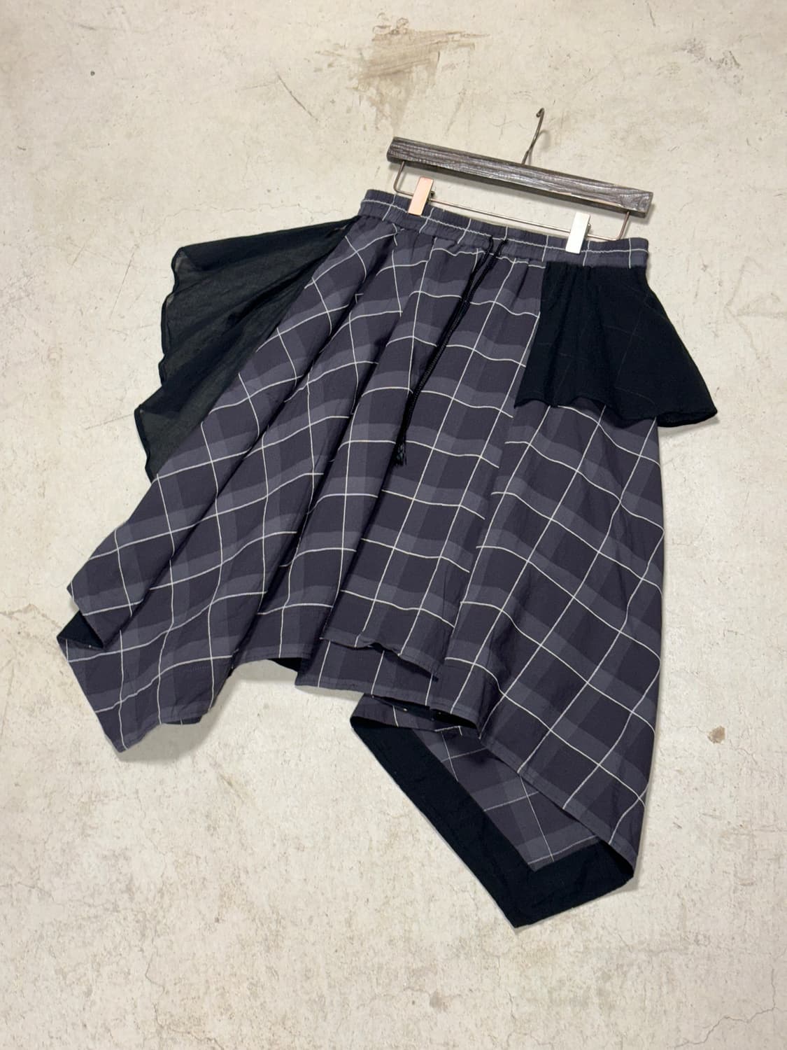 Frapbois 비대칭 플레어 스커트 상품이미지5