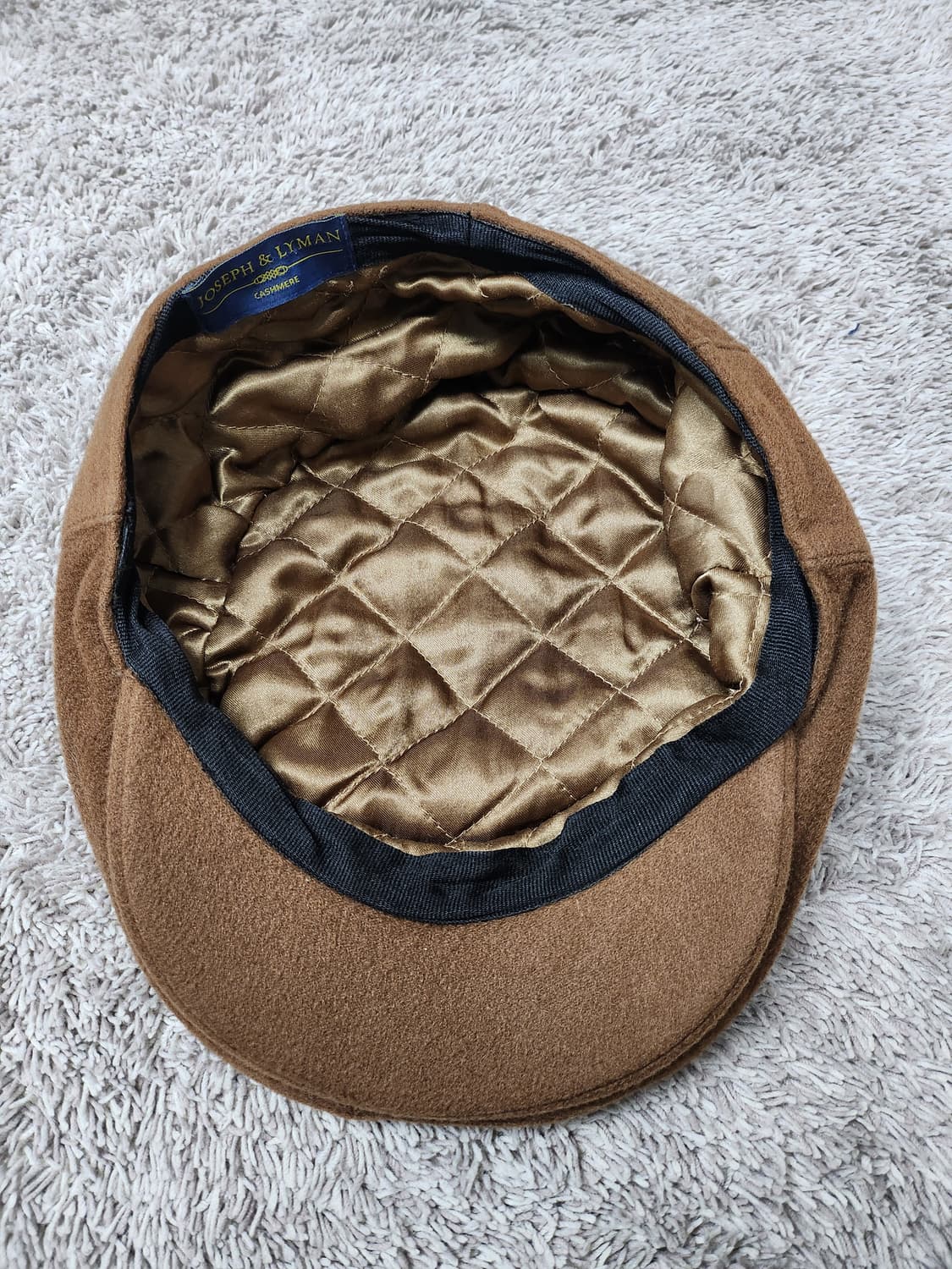 빈티지 JOSEPH & LYMAN 캐시미어 헌팅캡 상품이미지5