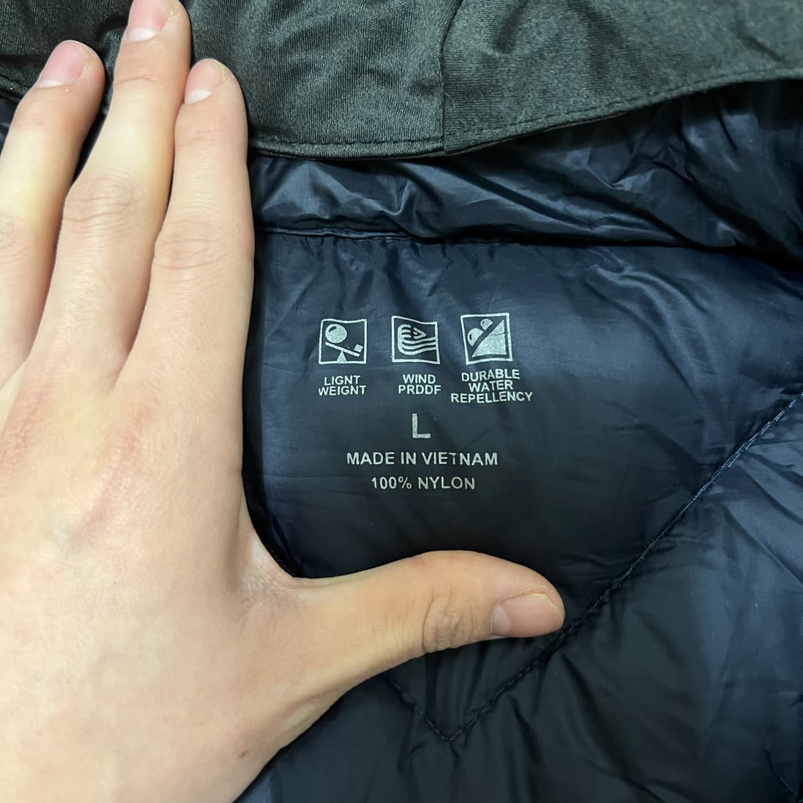 노스페이스 남성 라이트 700 후드 경량패딩 L/100  상품이미지6