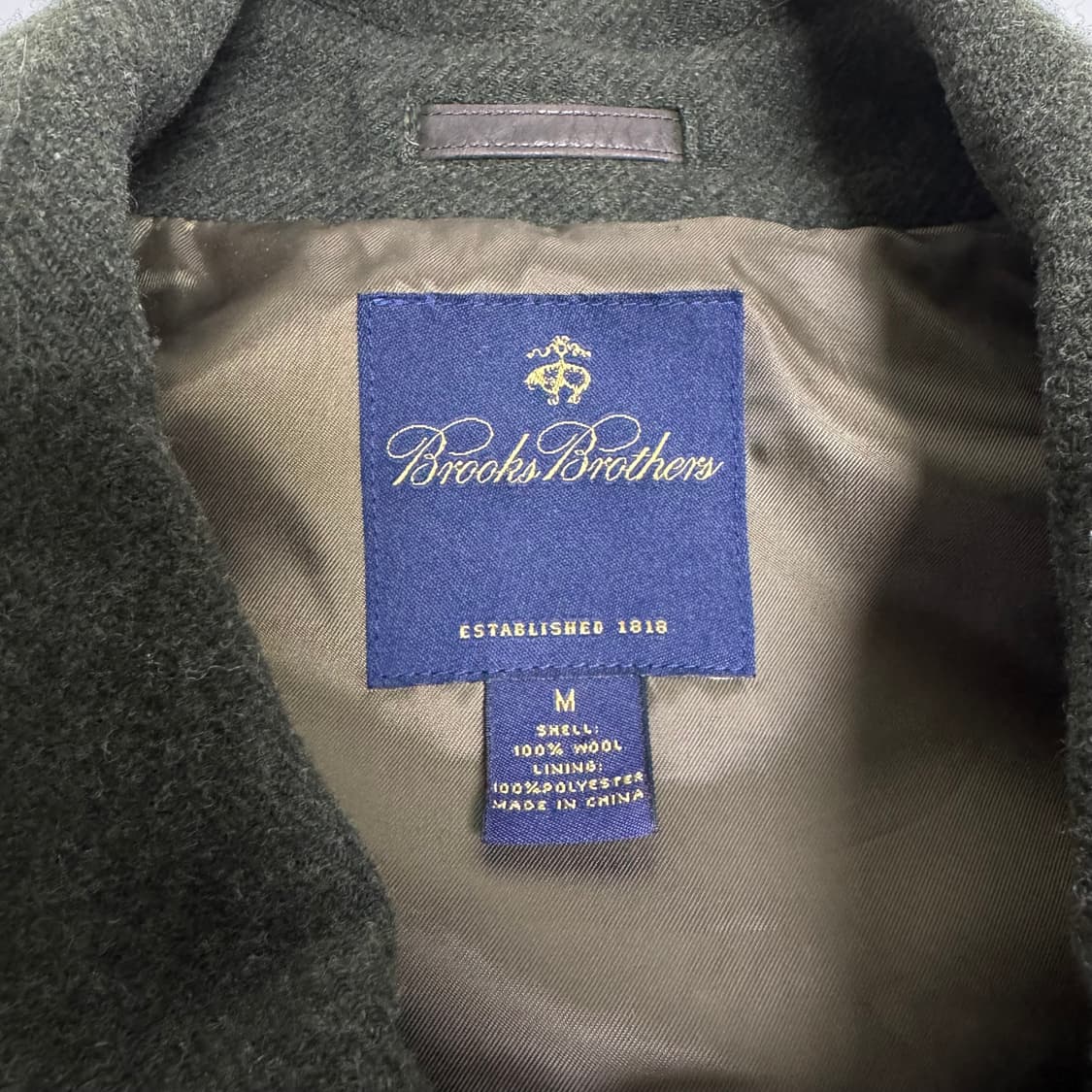 브룩스브라더스 클래식 울 코트 M 상품이미지3