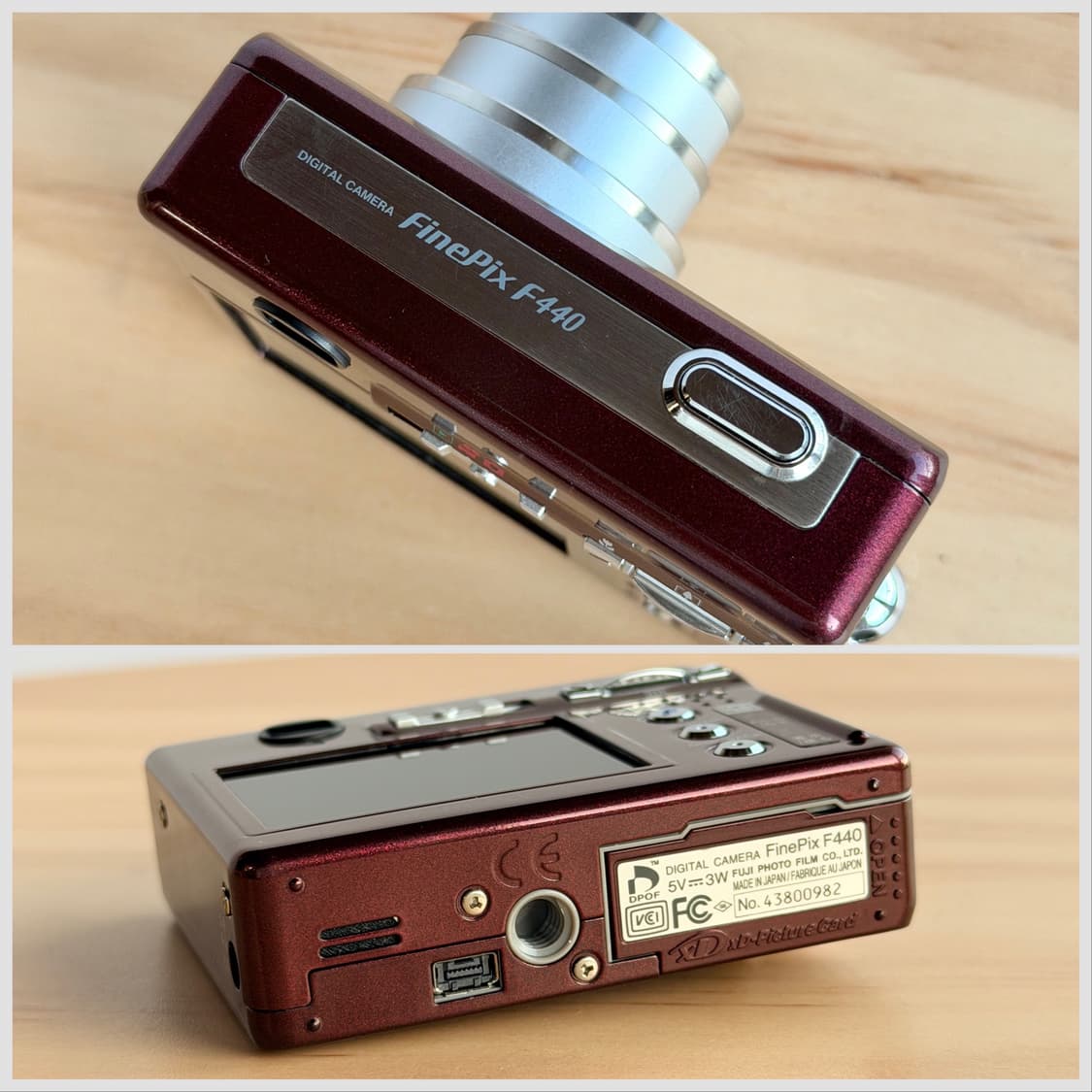 ✨희귀 컬러 정소민 디카✨ 후지필름 FinePix F440 빈티지 디카 상품이미지7