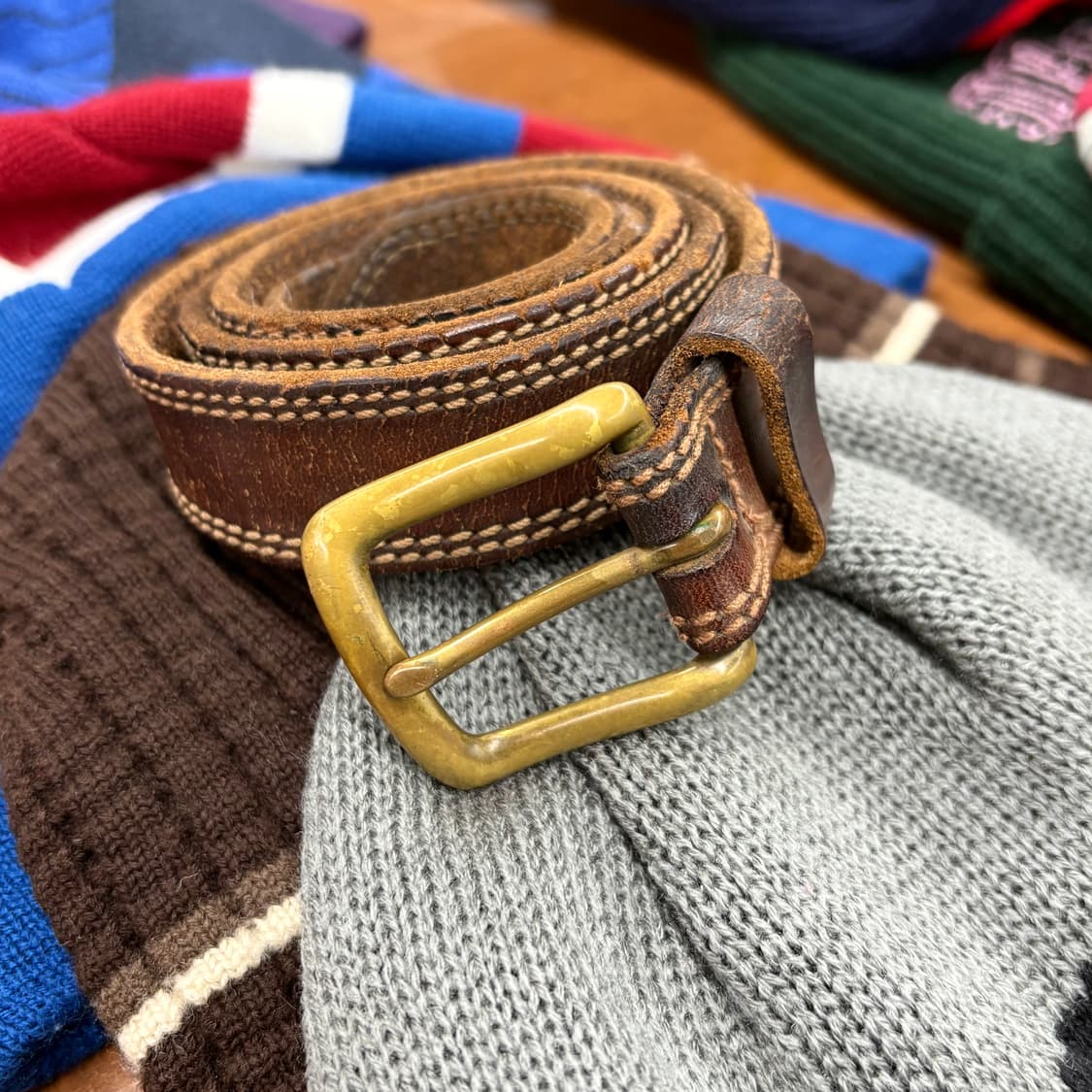 폴로 랄프로렌 리얼 레더 벨트 상품이미지2