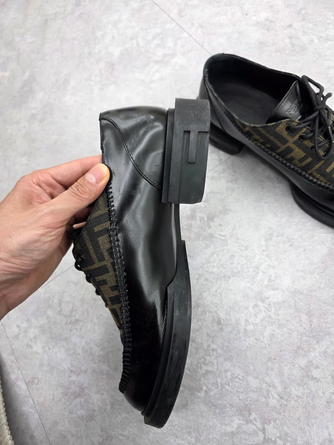 [정품] 펜디 남성 구두(레이스 업 슈즈) 상품이미지4