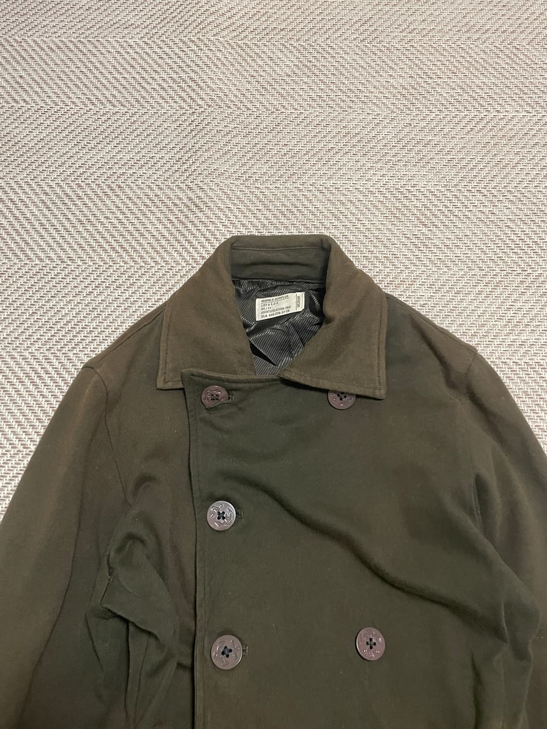 빈티지 더블브레스티드 피코트자켓 J03290 상품이미지4