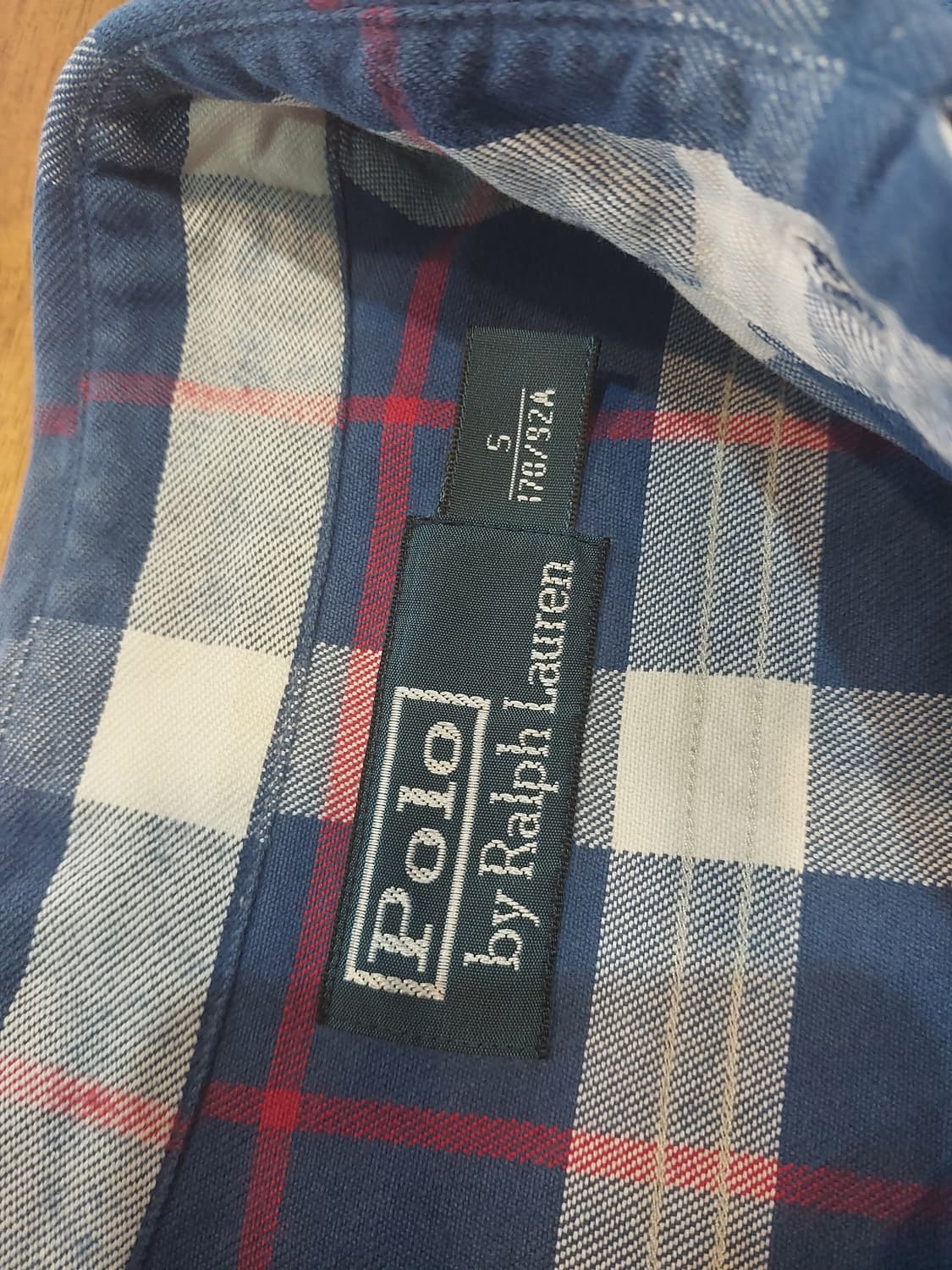 폴로 polo 랄프 로렌 플란넬 투포켓 셔츠 S (100사이즈 정도) 상품이미지4