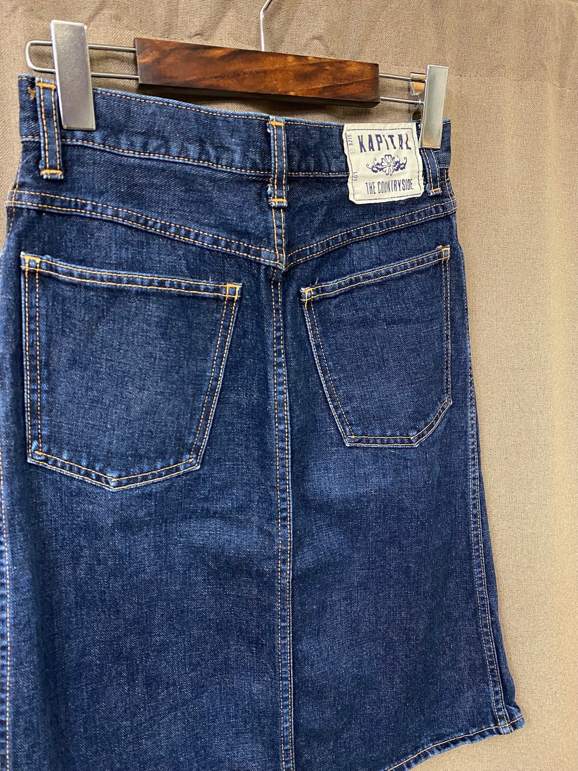 00s 캐피탈 데님 스커트 상품이미지4