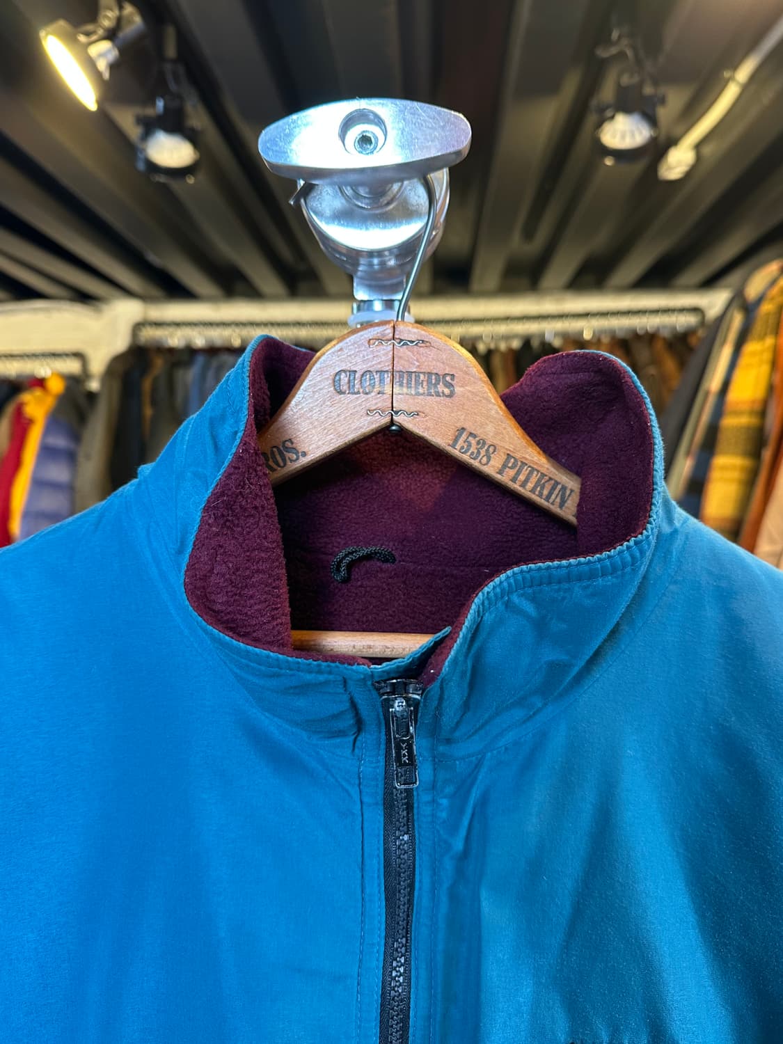 엘엘빈 나일론 후리스 윔업 트랙 자켓 상품이미지3