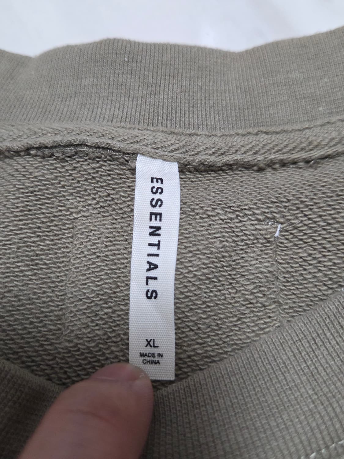 피오갓에센셜 크루넥 사이드지퍼 스웻셔츠 상품이미지4