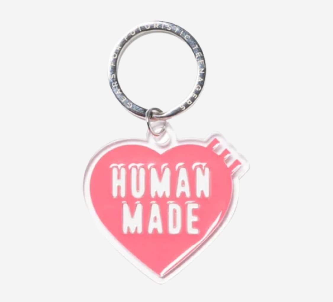 휴먼메이드 아크릴 키링-핑크 상품이미지1