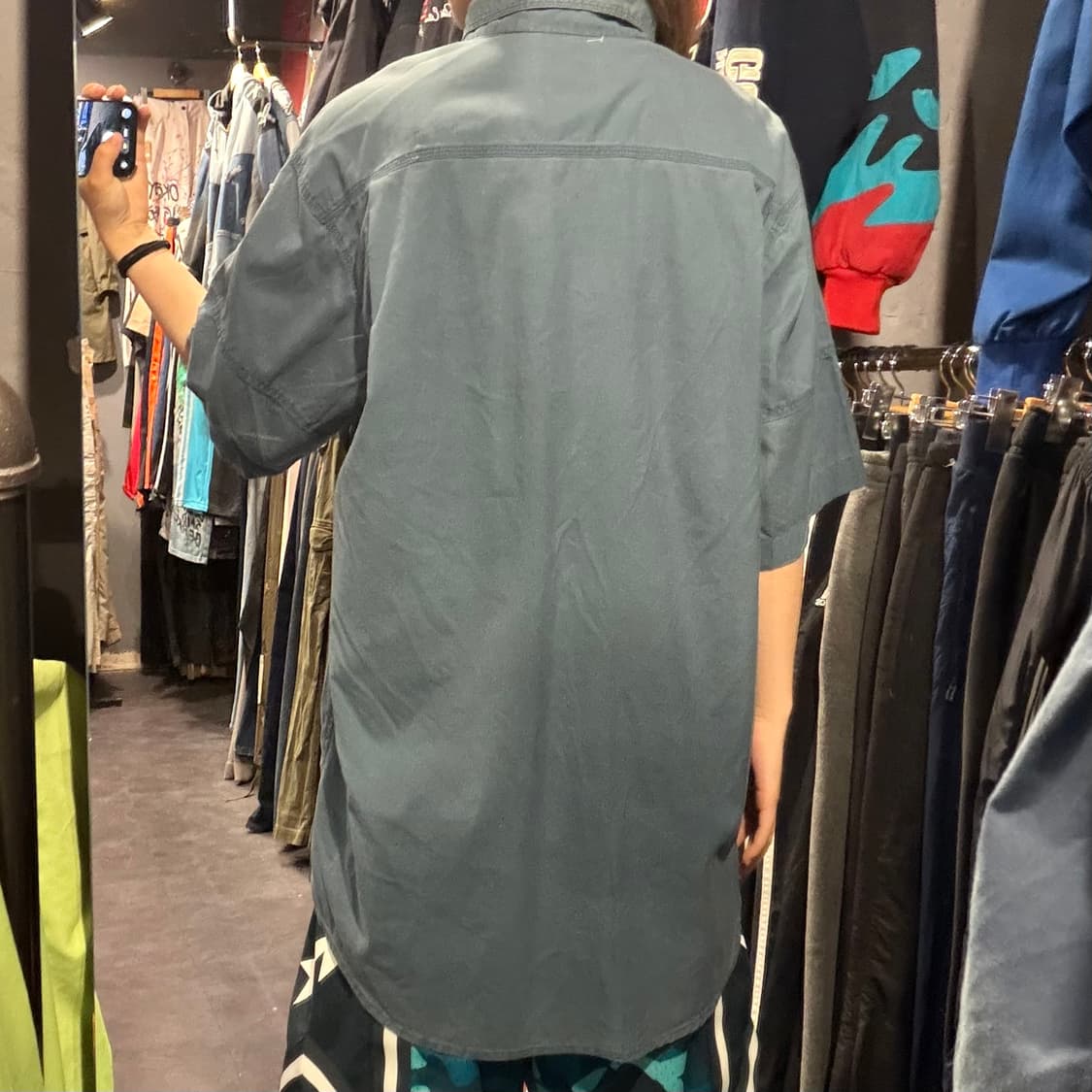 [IM]  Carhartt 칼하트 반팔 셔츠 청록 상품이미지4