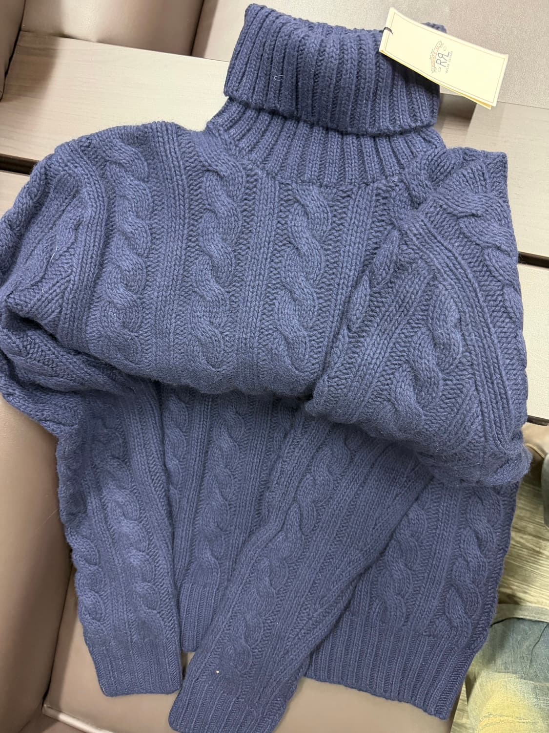 RRL 더블알엘 케이블 목폴라 L 상품이미지1