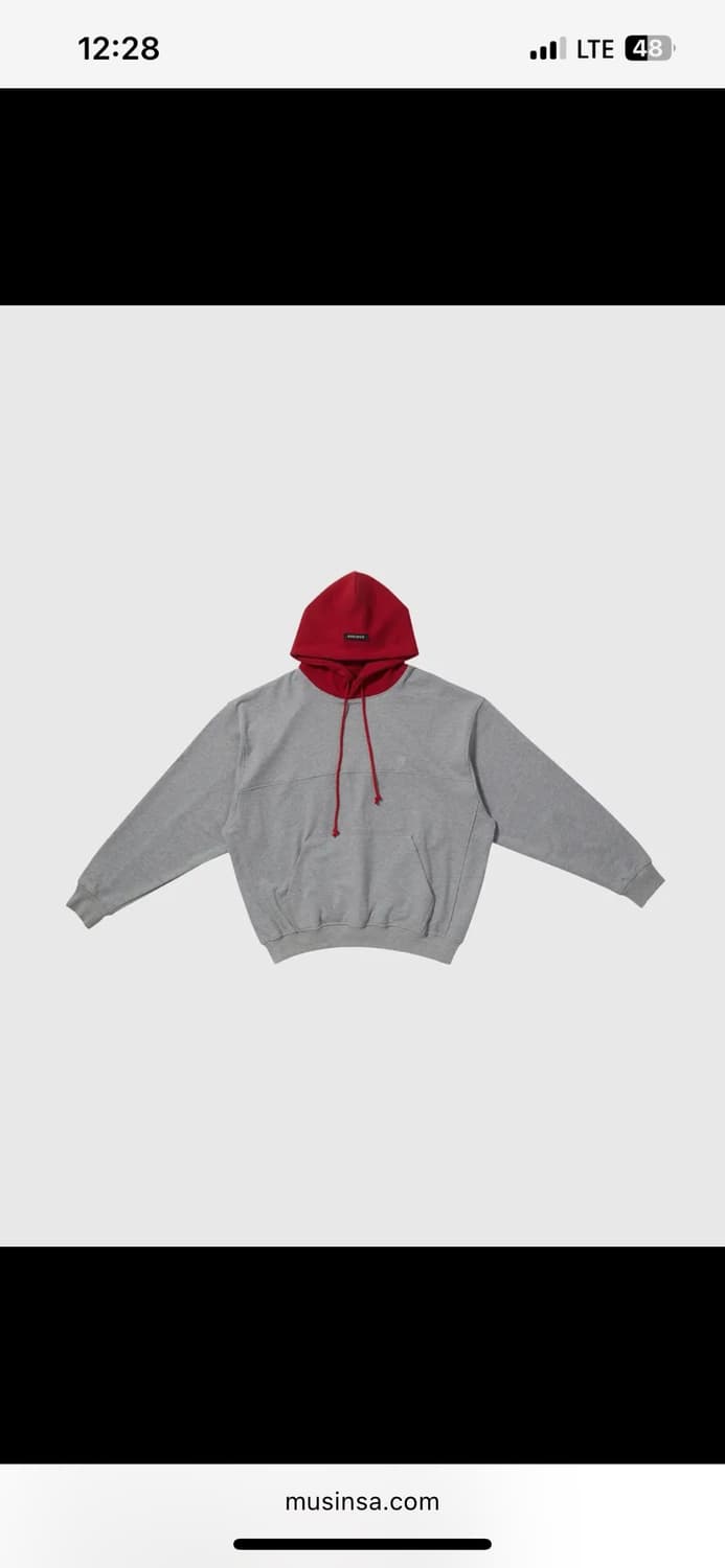 디프리크 콘트라스트 후디 상품이미지2