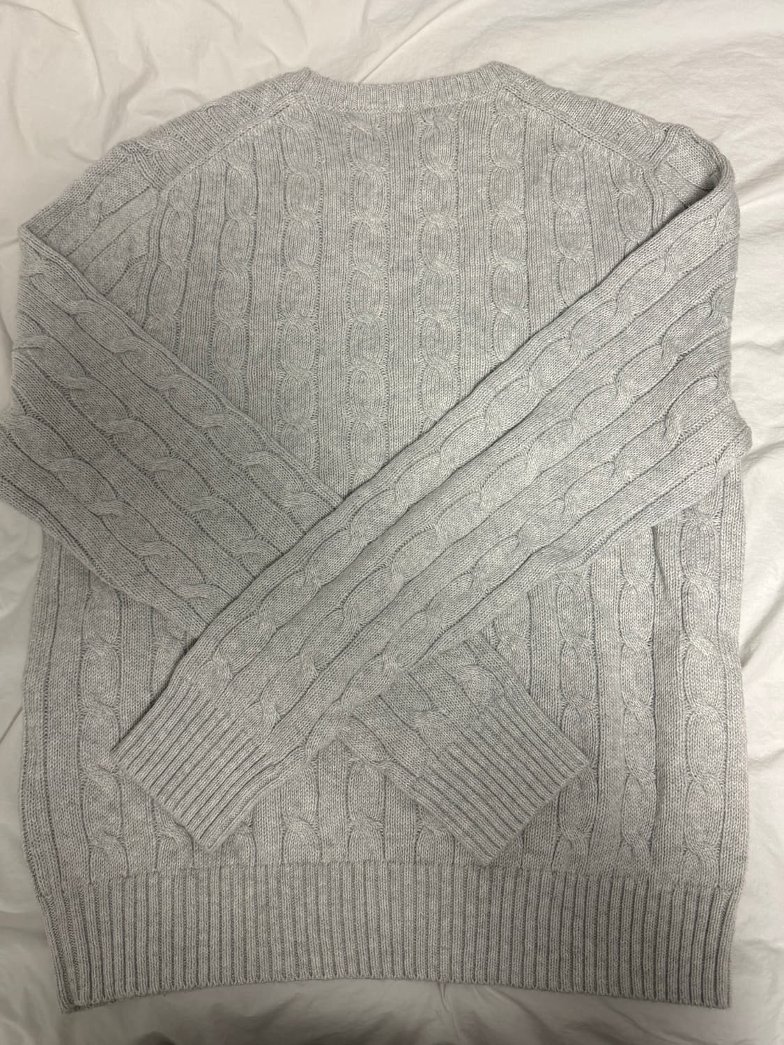 폴로 랄프로렌 꽈배기 니트 M (코튼 케이블 니트 스웨터) 상품이미지6