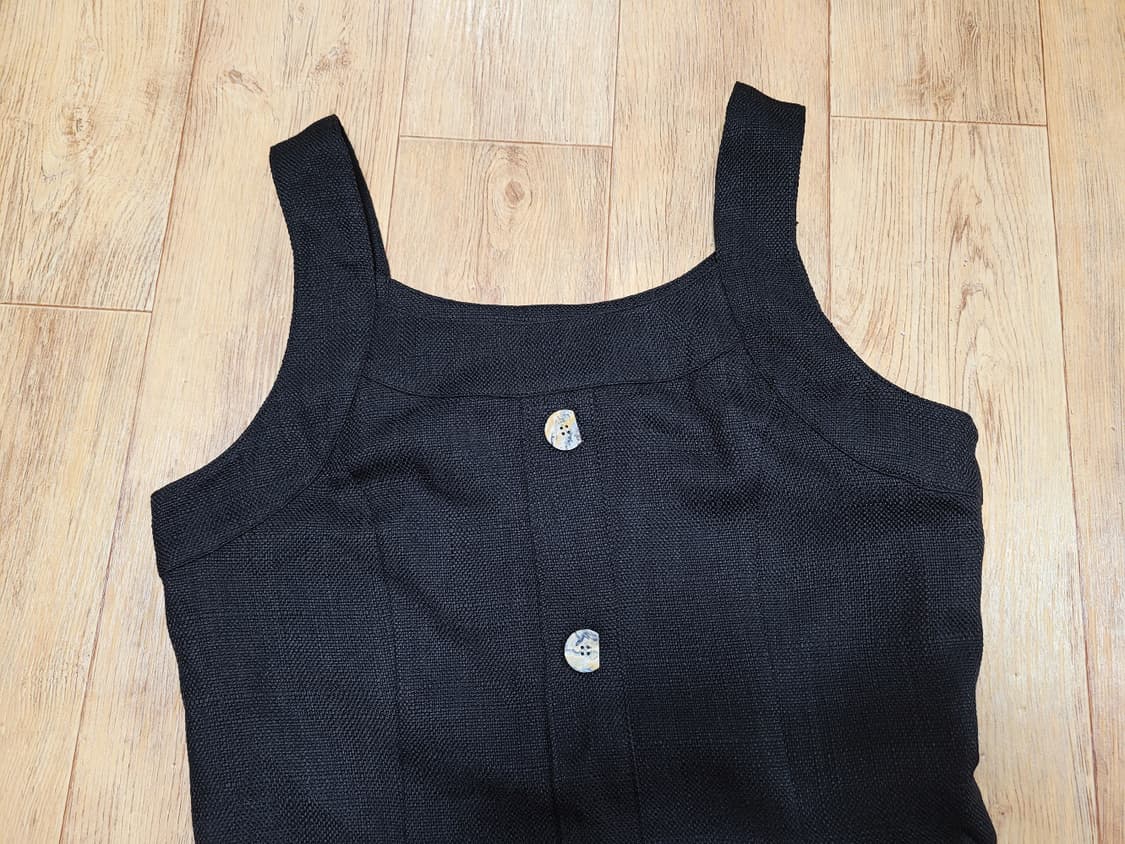 제너럴아이디어(Generalidea) 플랫 트위드원피스 55-66 새상품 상품이미지4