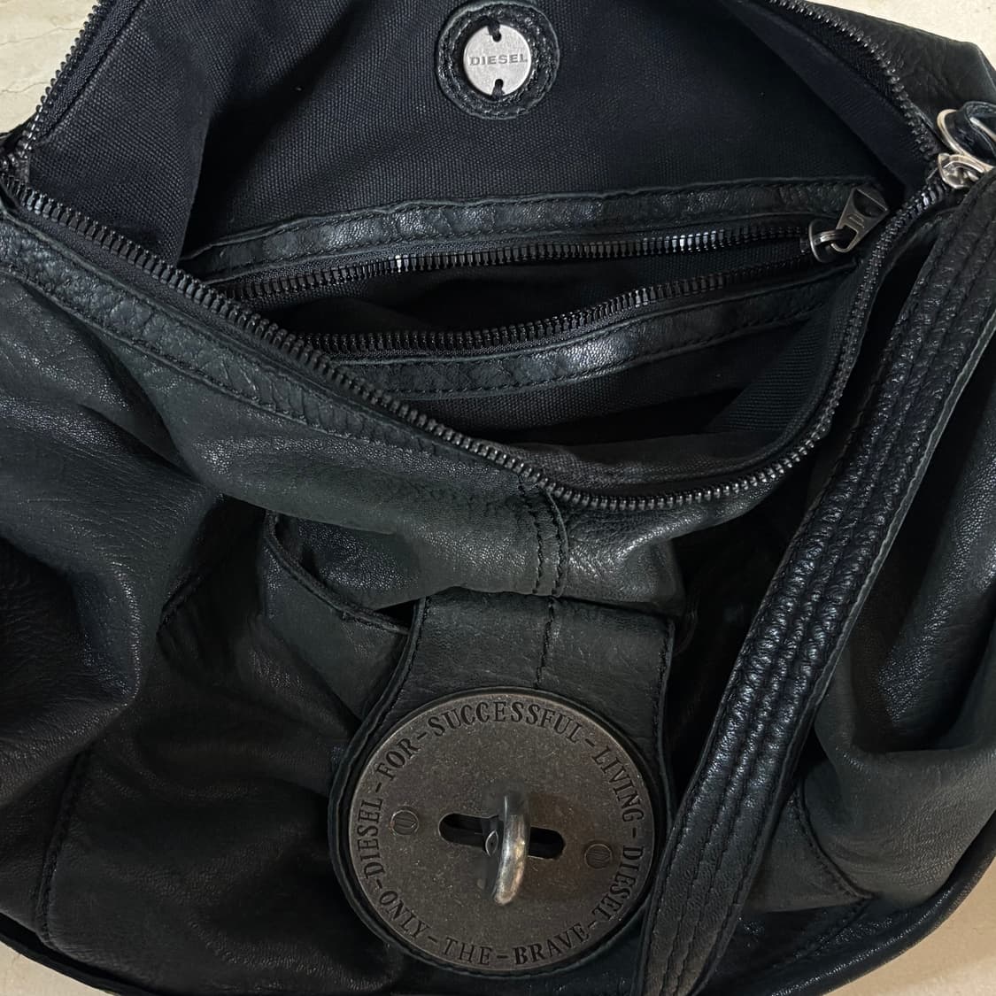 Diesel vintage leather bag 상품이미지4