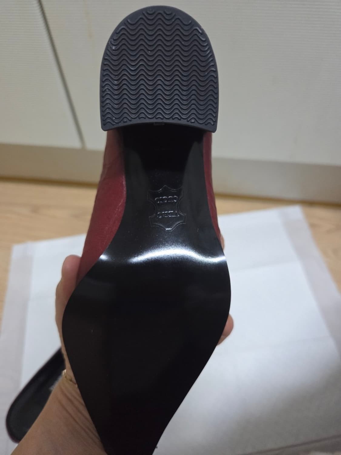 더발론  버건디뮬 슬리퍼 상품이미지9