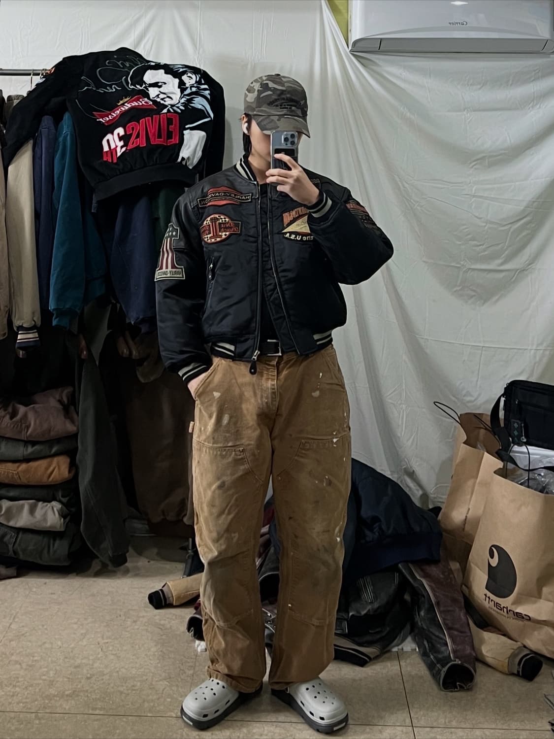 할리데이비슨 패치워크 라이더자켓 상품이미지4