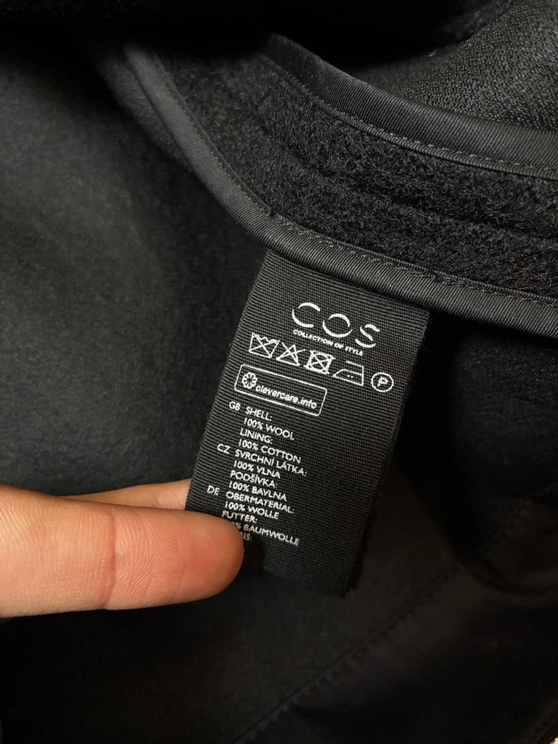 코스 COS 울 블레이저 자켓 PN8461 상품이미지8