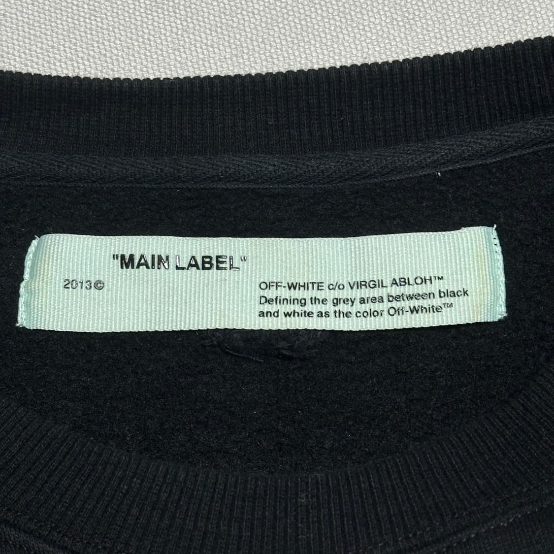 Off-White 2018 S/S 모나리자 애로우 오버사이즈 맨투맨 상품이미지3