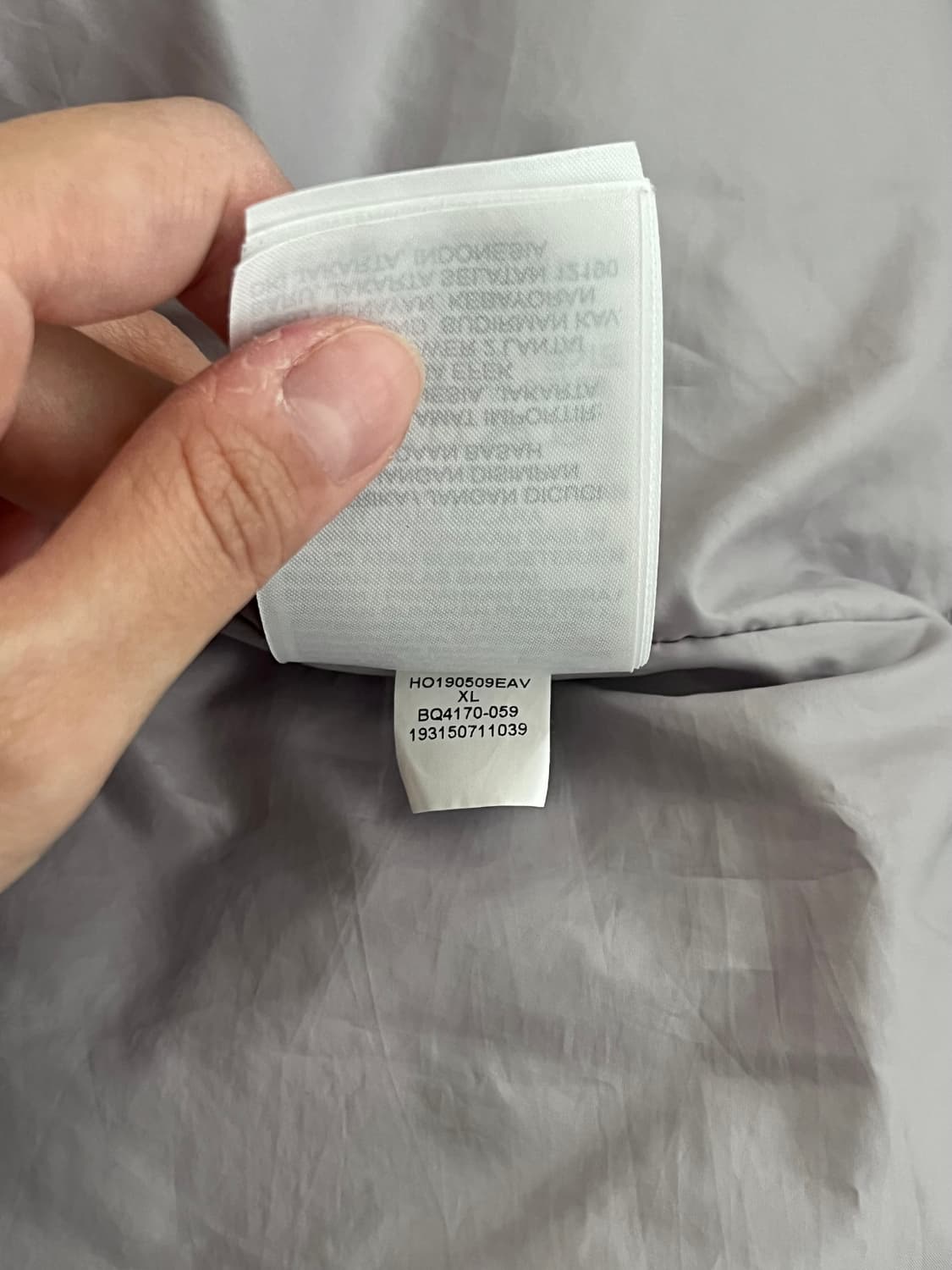 XL) 나이키 조던 윙스 다운 파카 덕다운 패딩 그레이 상품이미지8