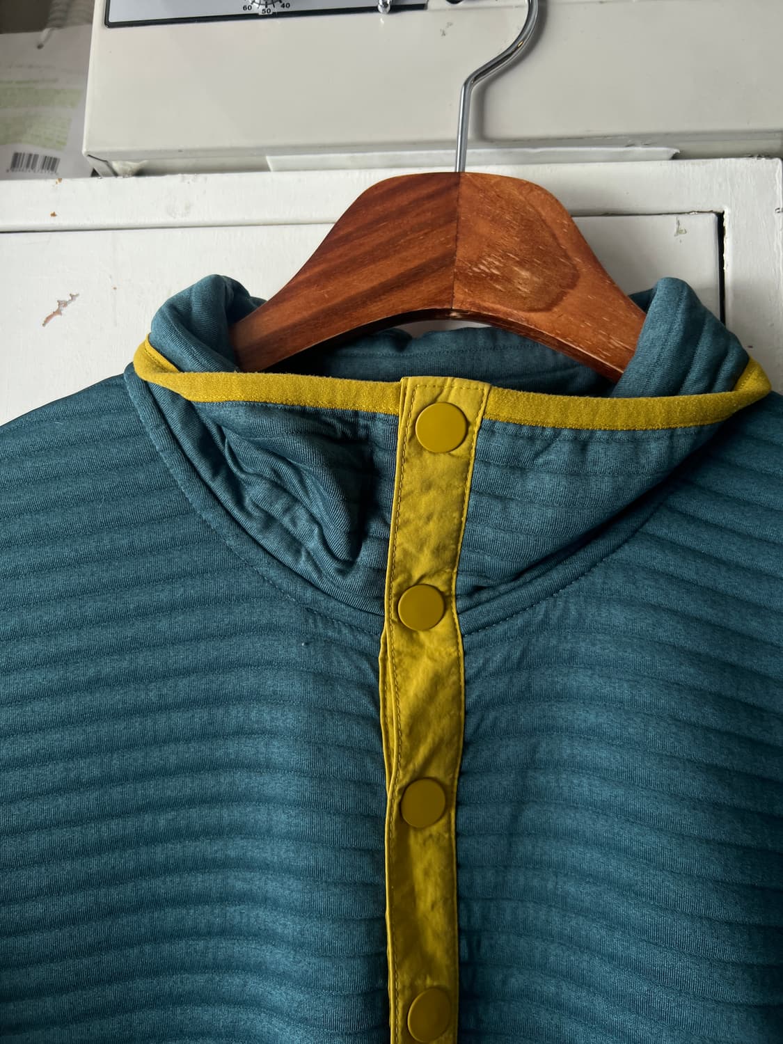 [L]L.L Bean USA 엘엘빈 플리츠 스냅 풀오버 셔츠 상품이미지5