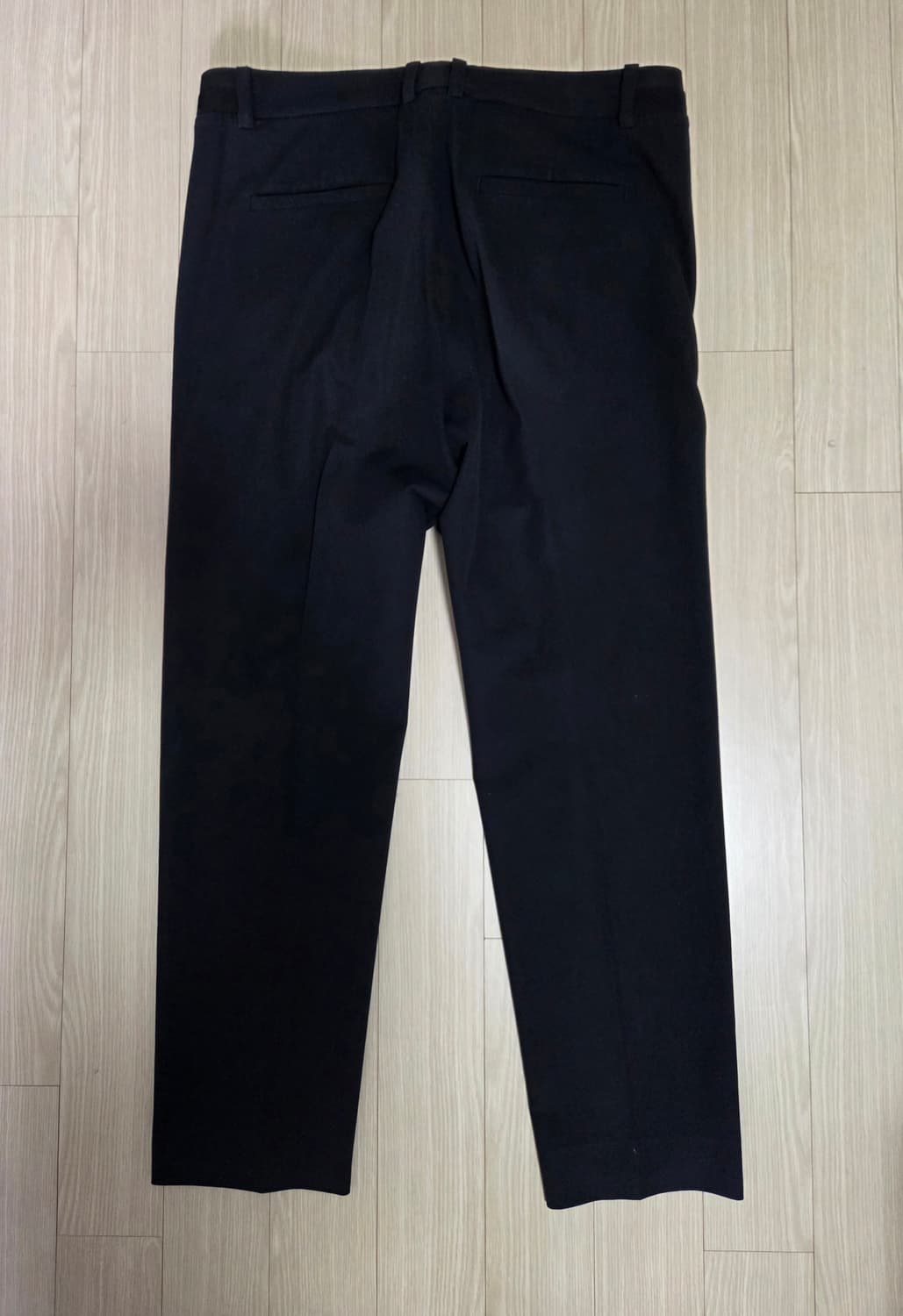 시스템옴므 지퍼 디테일 네이비 밴딩 슬랙스 상품이미지2