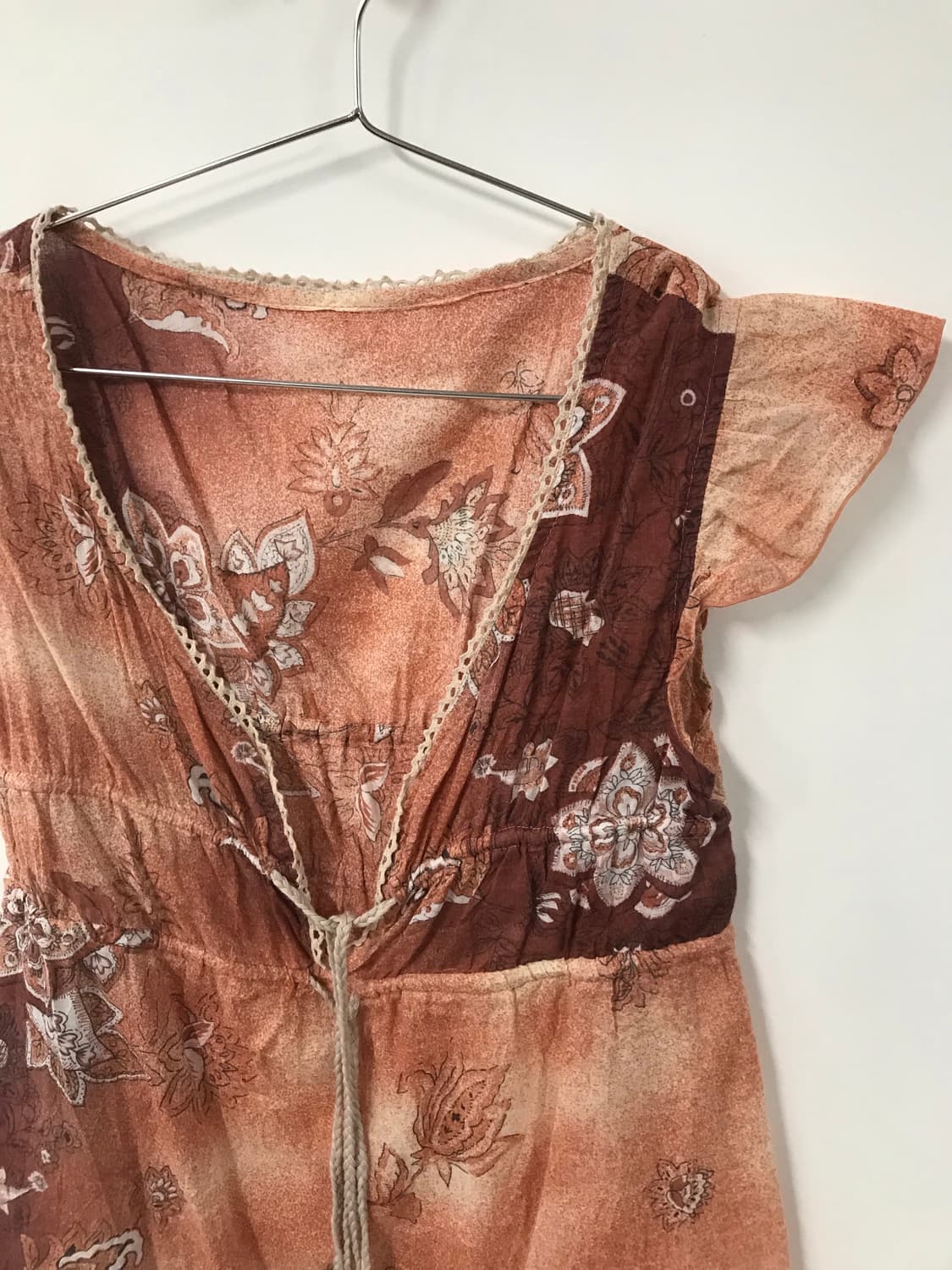 빈티지 보헤미안 블라우스 상품이미지3