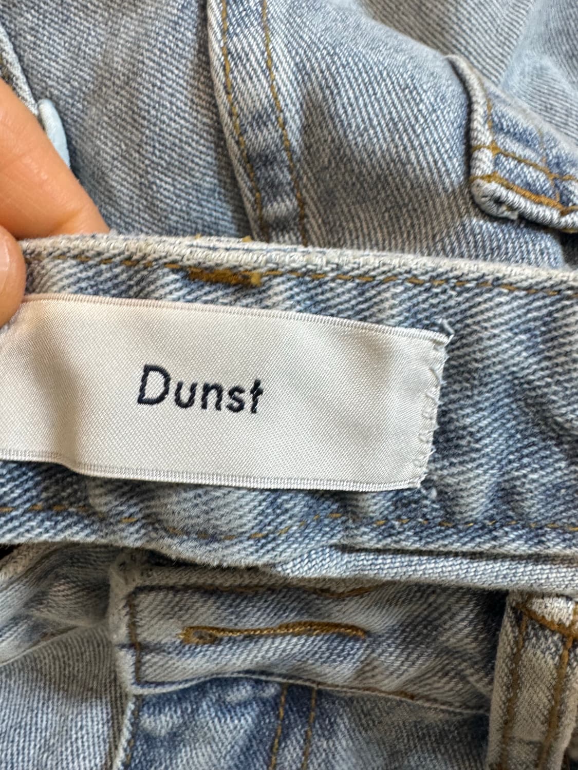 새상품 Dunst 던스트 데님팬츠 상품이미지4