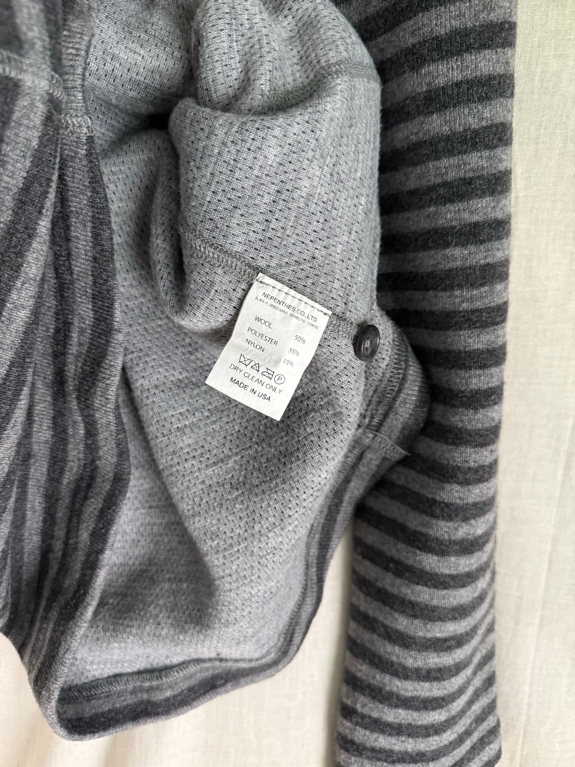 ENGINEERED GARMENTS stripe wool hood 상품이미지6