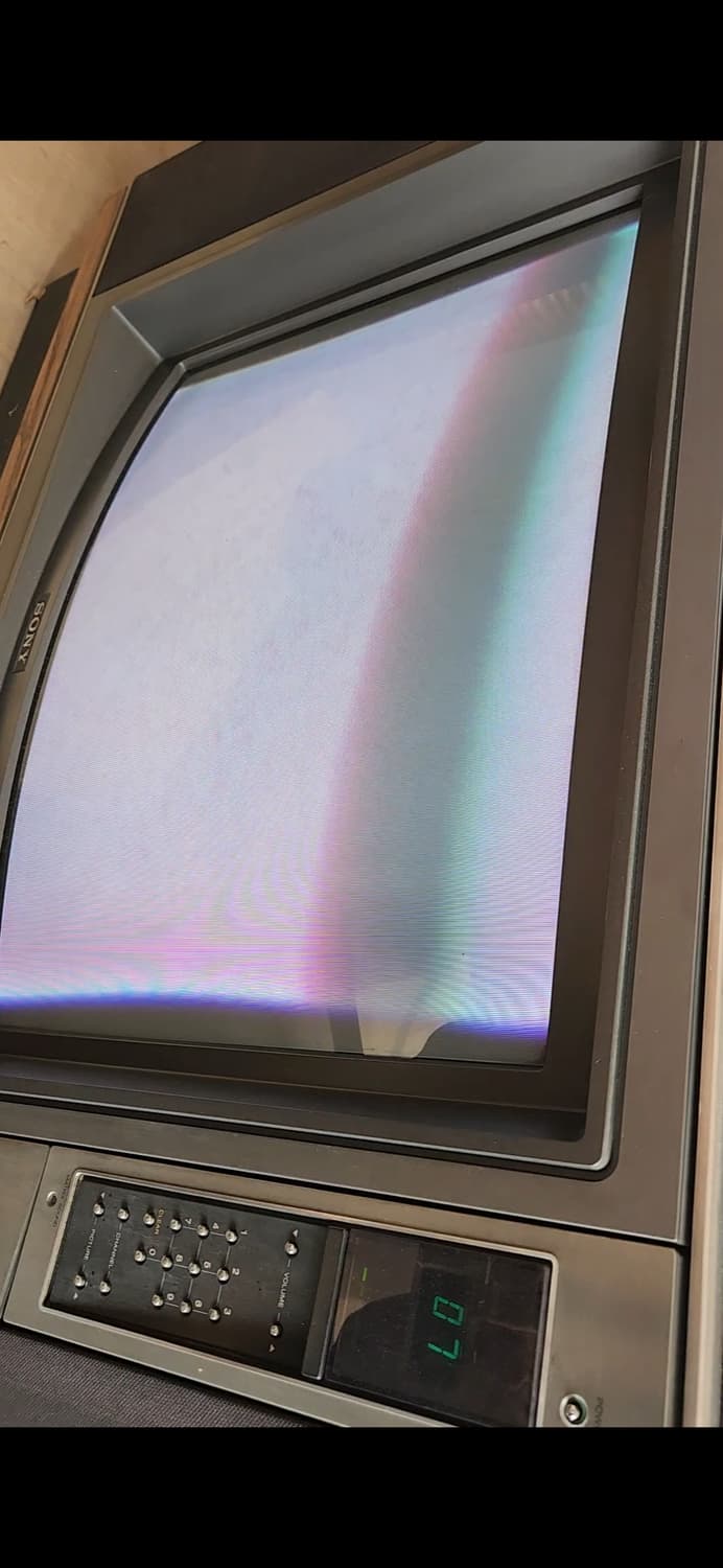 빈티지 TV 소니 트리니트론 KV-2645R 상품이미지9