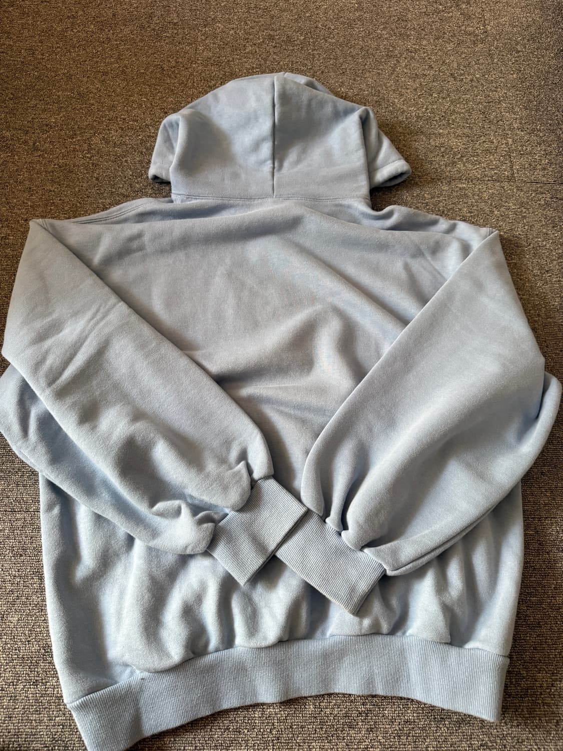 어반스터프 스크러블 페인트 후드티 블루 상품이미지2