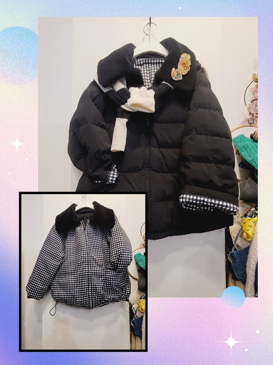 지춘희  리버시블 구스패딩 상품이미지1