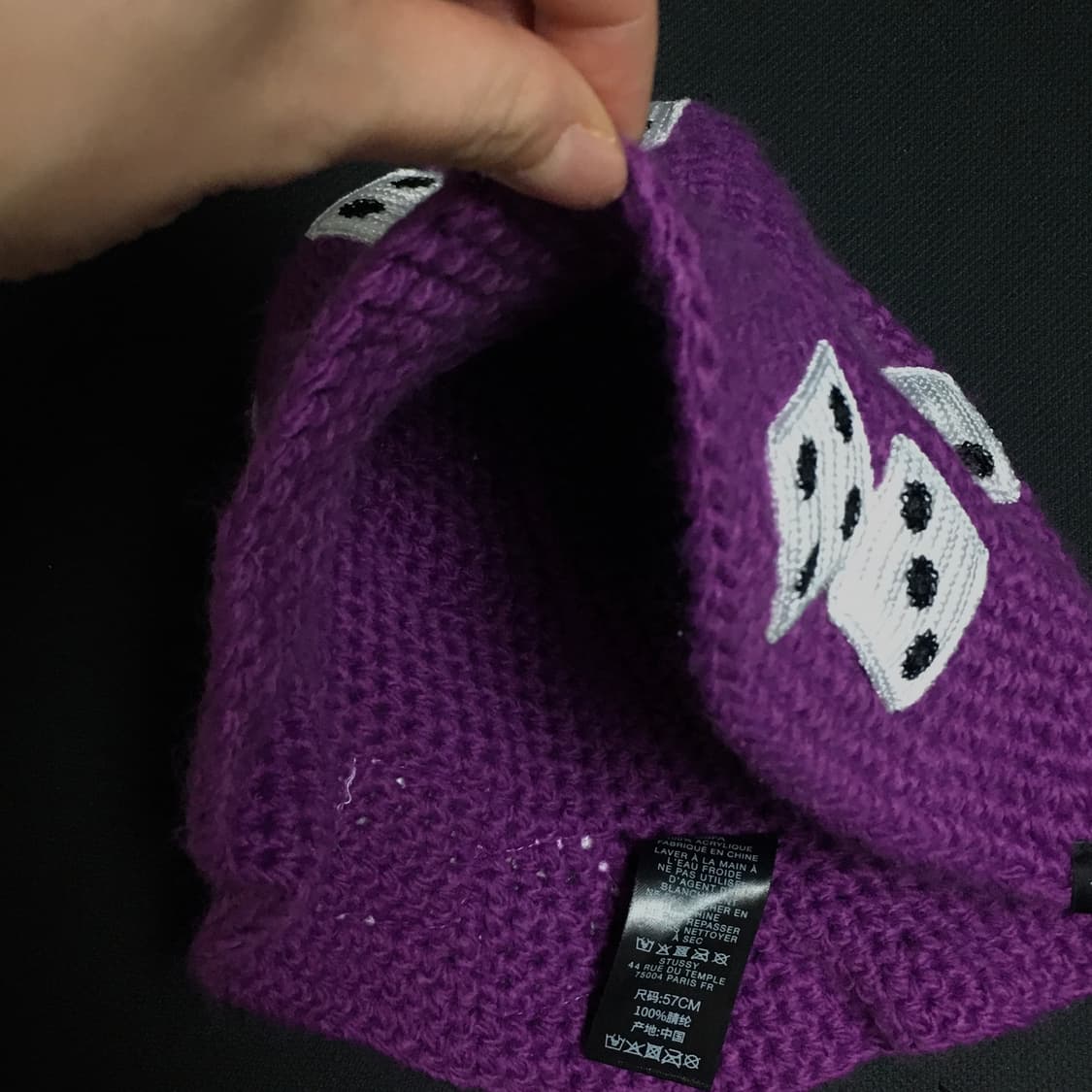 스투시 다이스 니트 버킷햇 상품이미지5