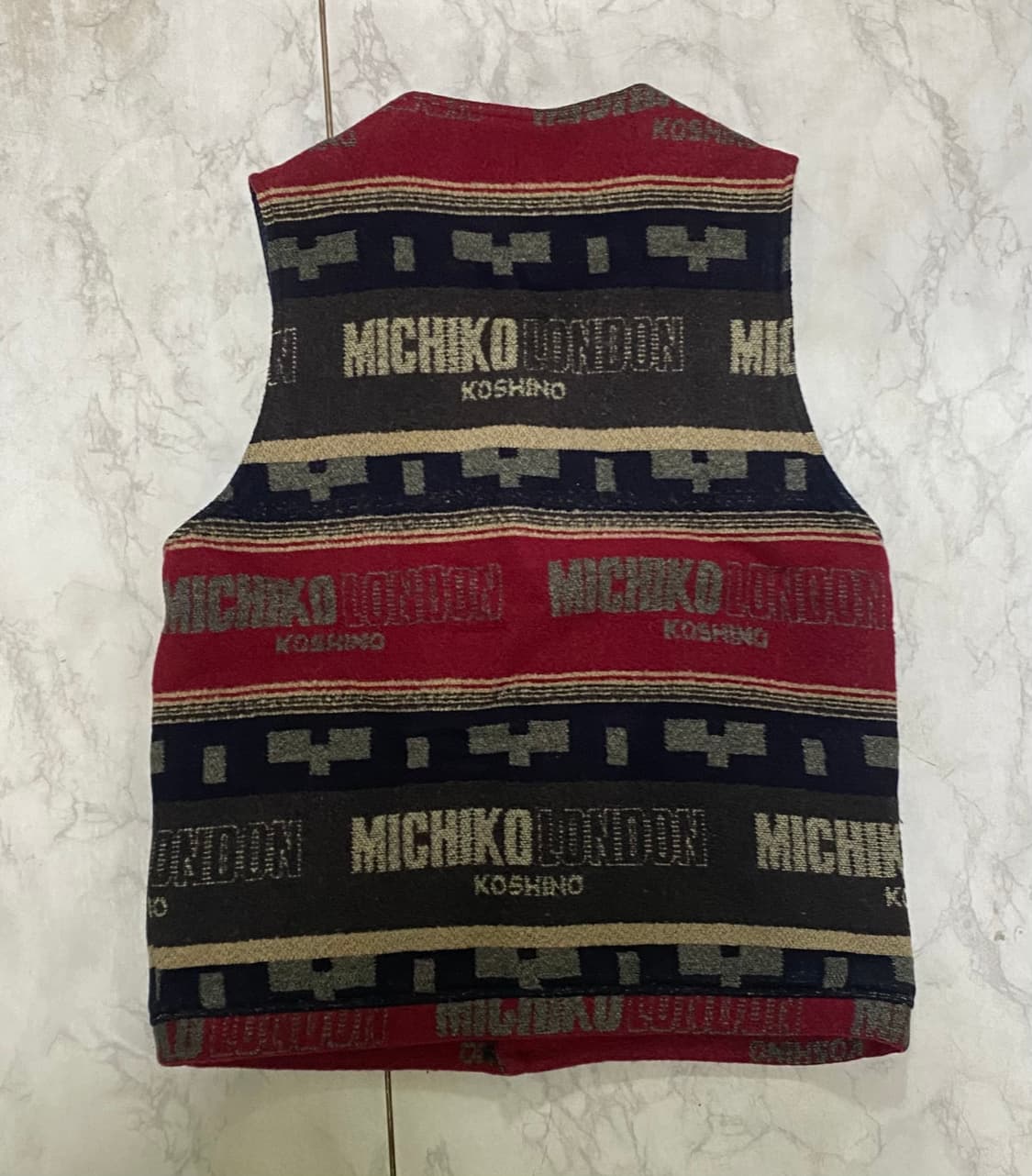 미치코런던 니트 베스트조끼 사이즈 95 상품이미지4