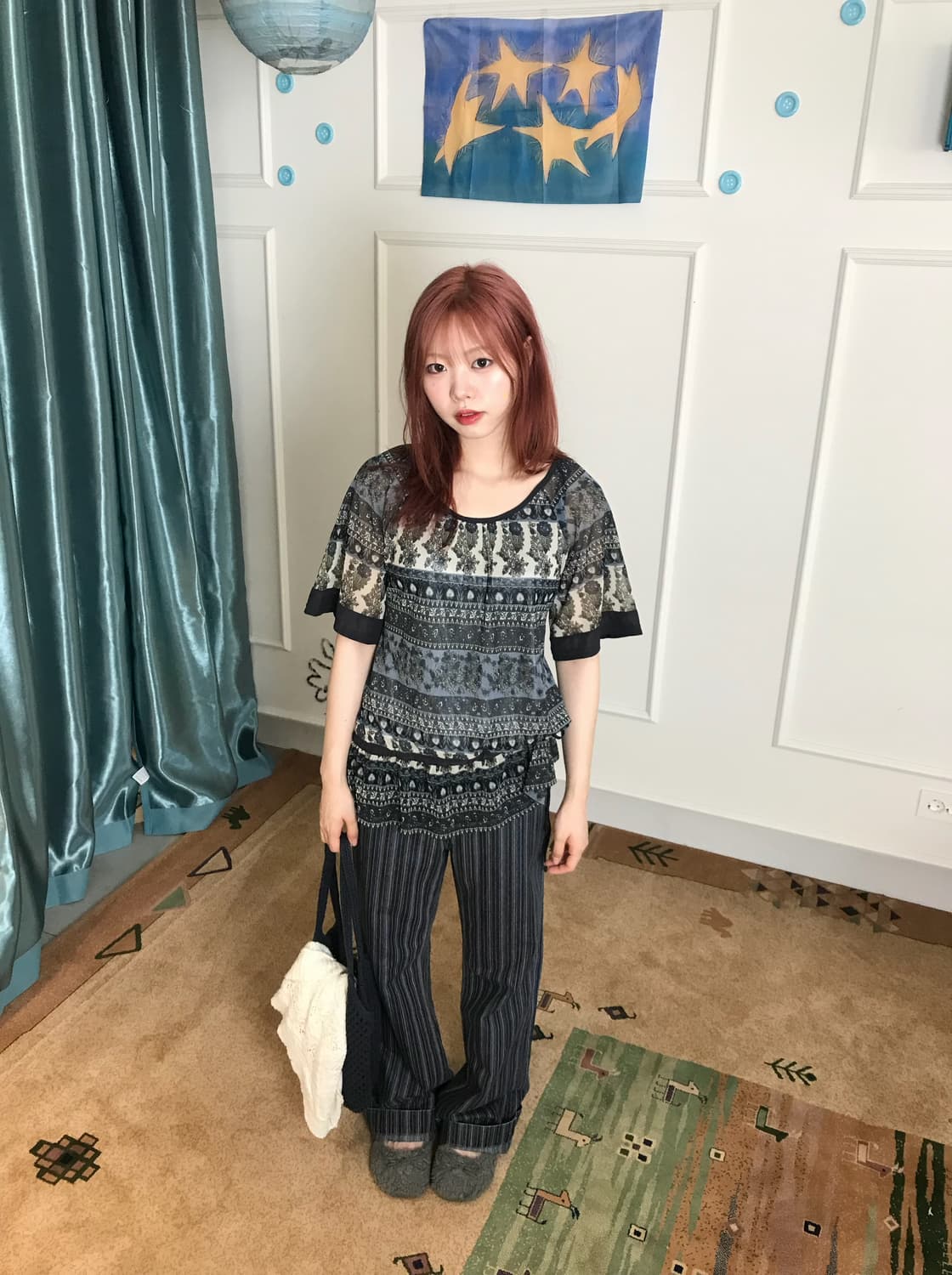 여름 밤 소녀 무드𖧧 랩 스커트로  색다른 분위기••🌖 상품이미지5