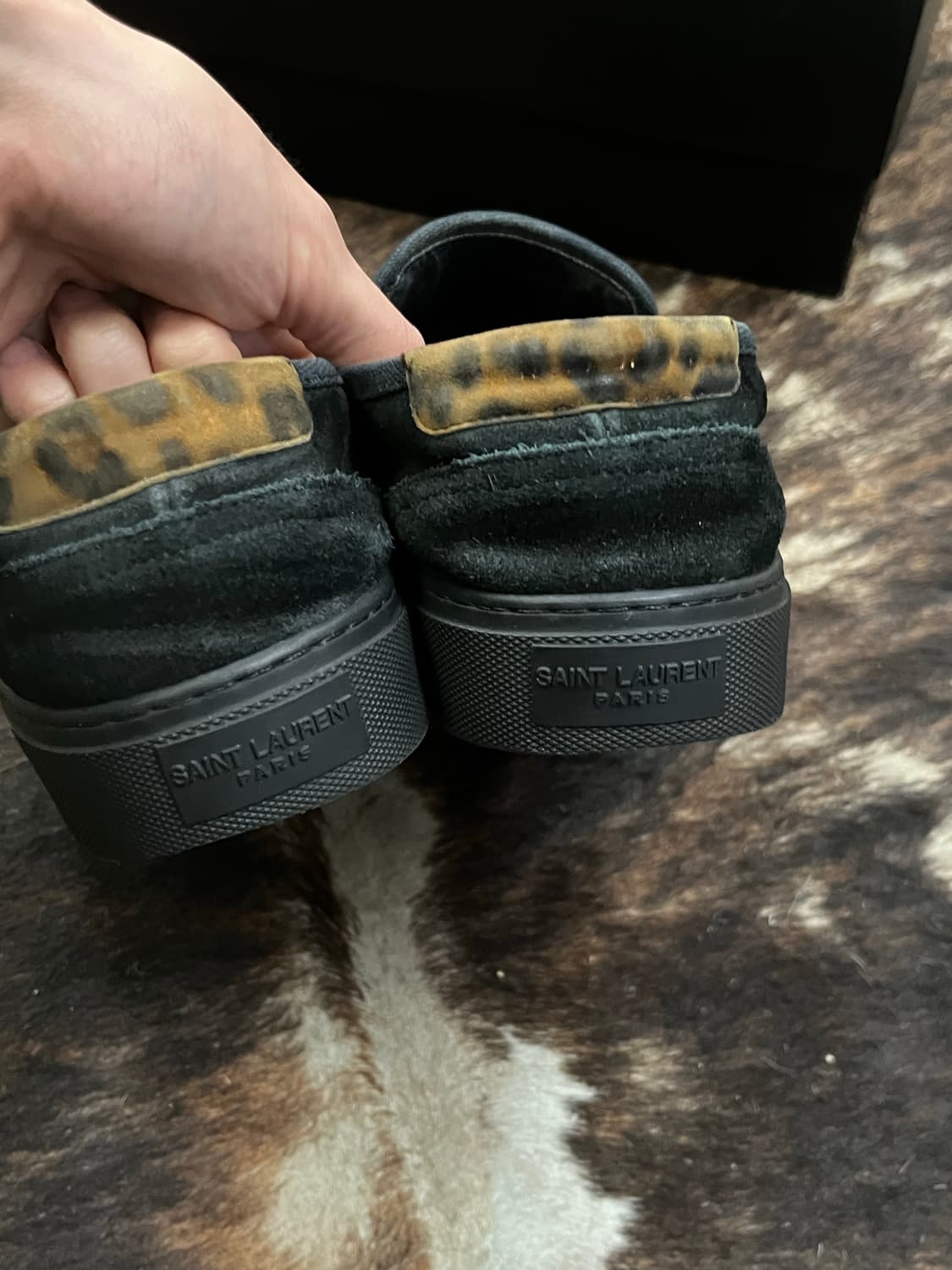 SAINT LAURENT Venice Slip On Sneakers 상품이미지5