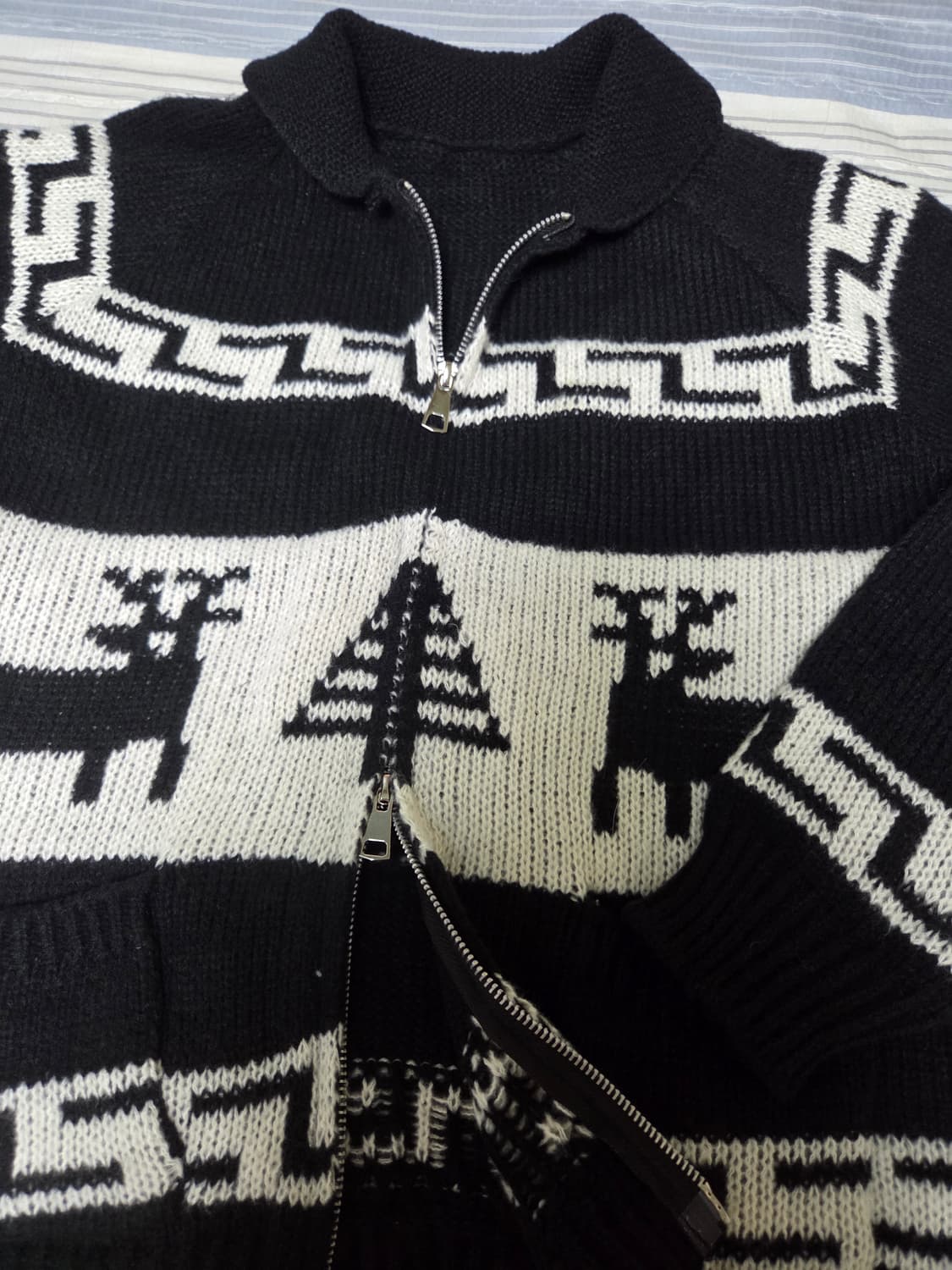 빈티지 노르딕 가디건 상품이미지3