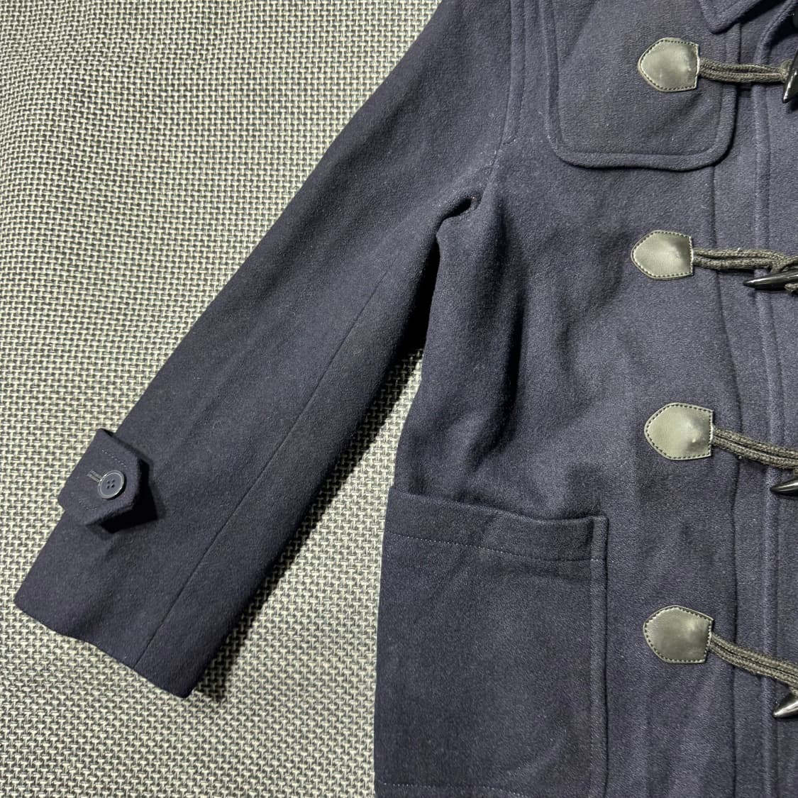 빈티지 더플 코트 자켓 블랙 ( M/OLD-8224 ) 상품이미지5