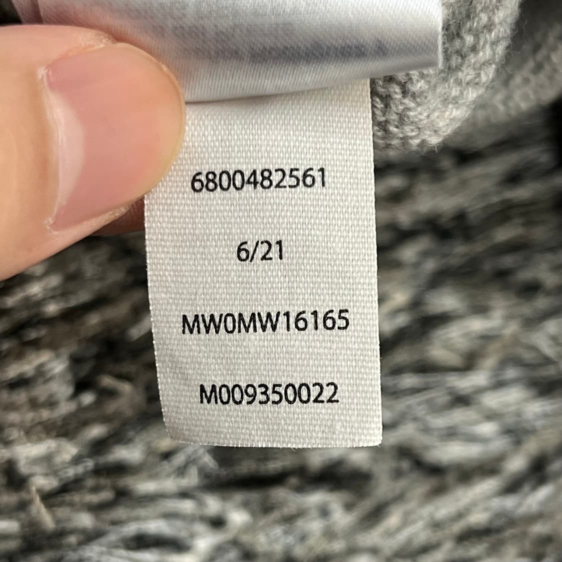 타미힐피거 남성 램스울 니트 집업 (XL) 상품이미지7