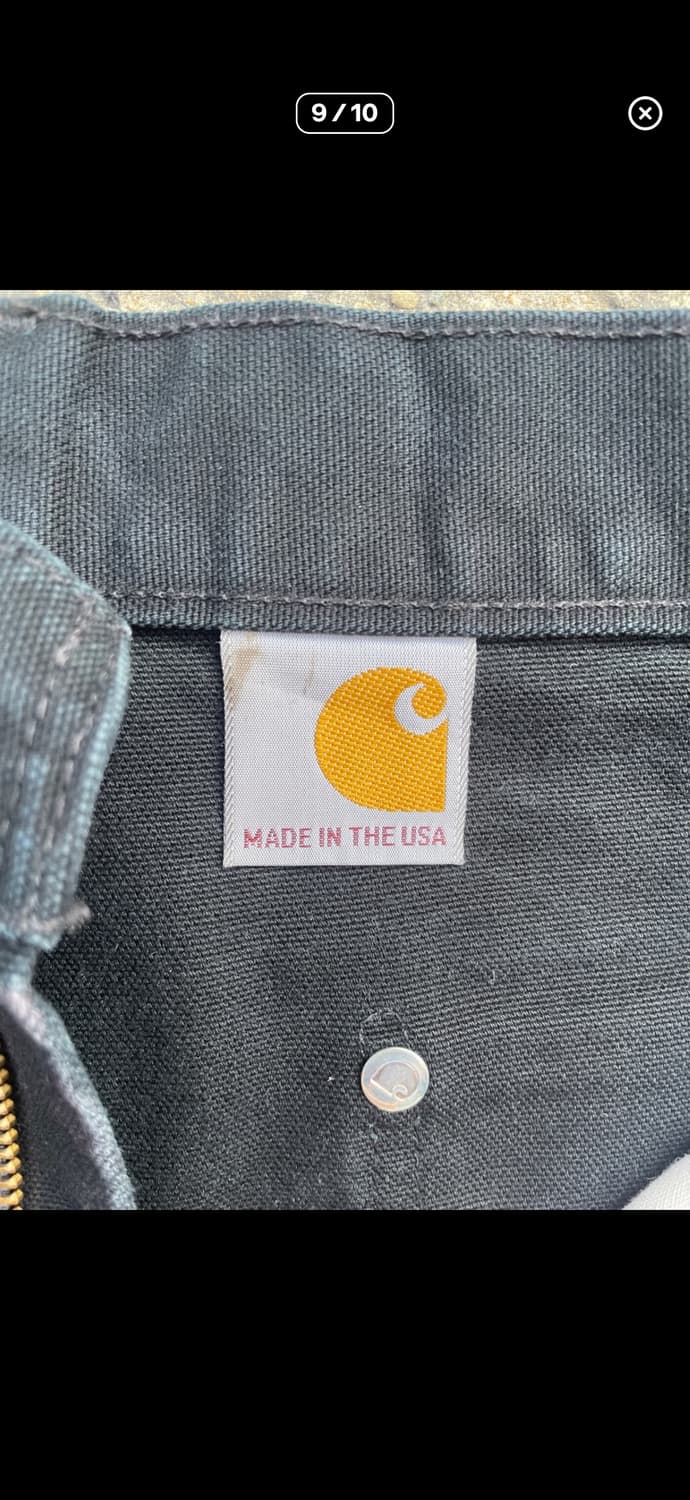 칼하트 더블니 b01 34사이즈 블랙 상품이미지9