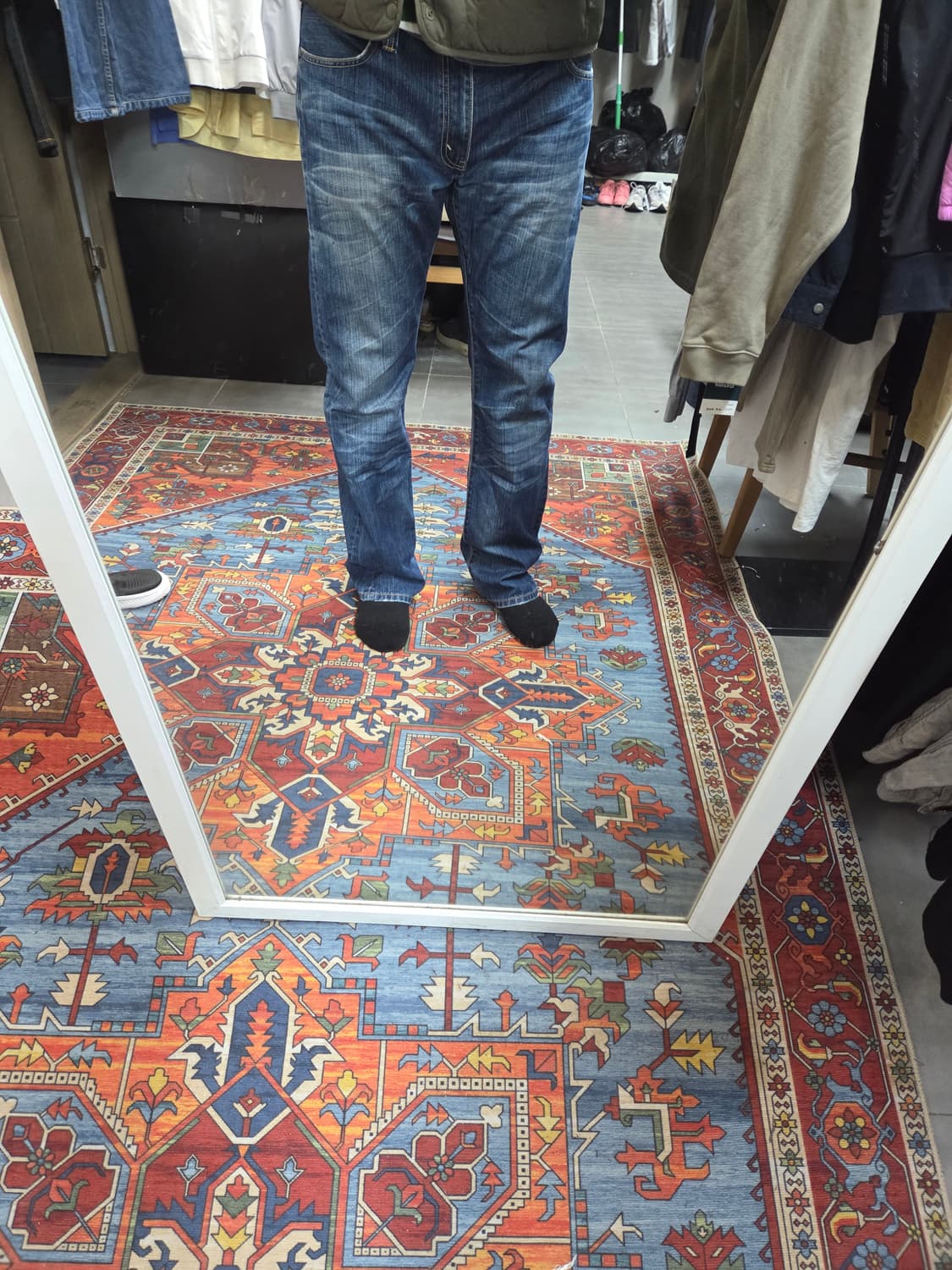 리바이스 올드스쿨 빈티지워싱 데님팬츠 34 상품이미지6