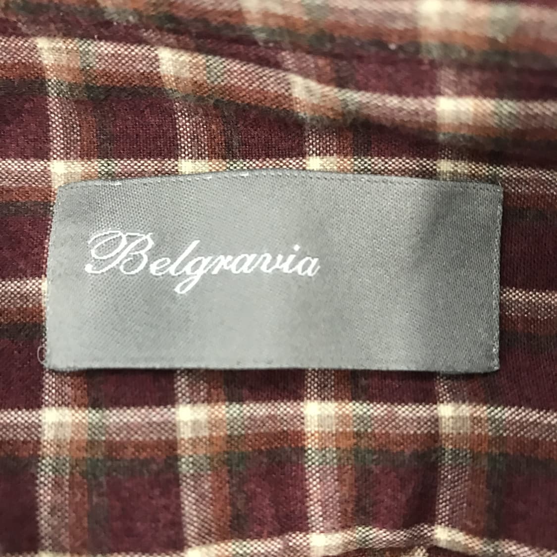 벨그라비아 Belgravia 이태리 체크셔츠 [105] 상품이미지5