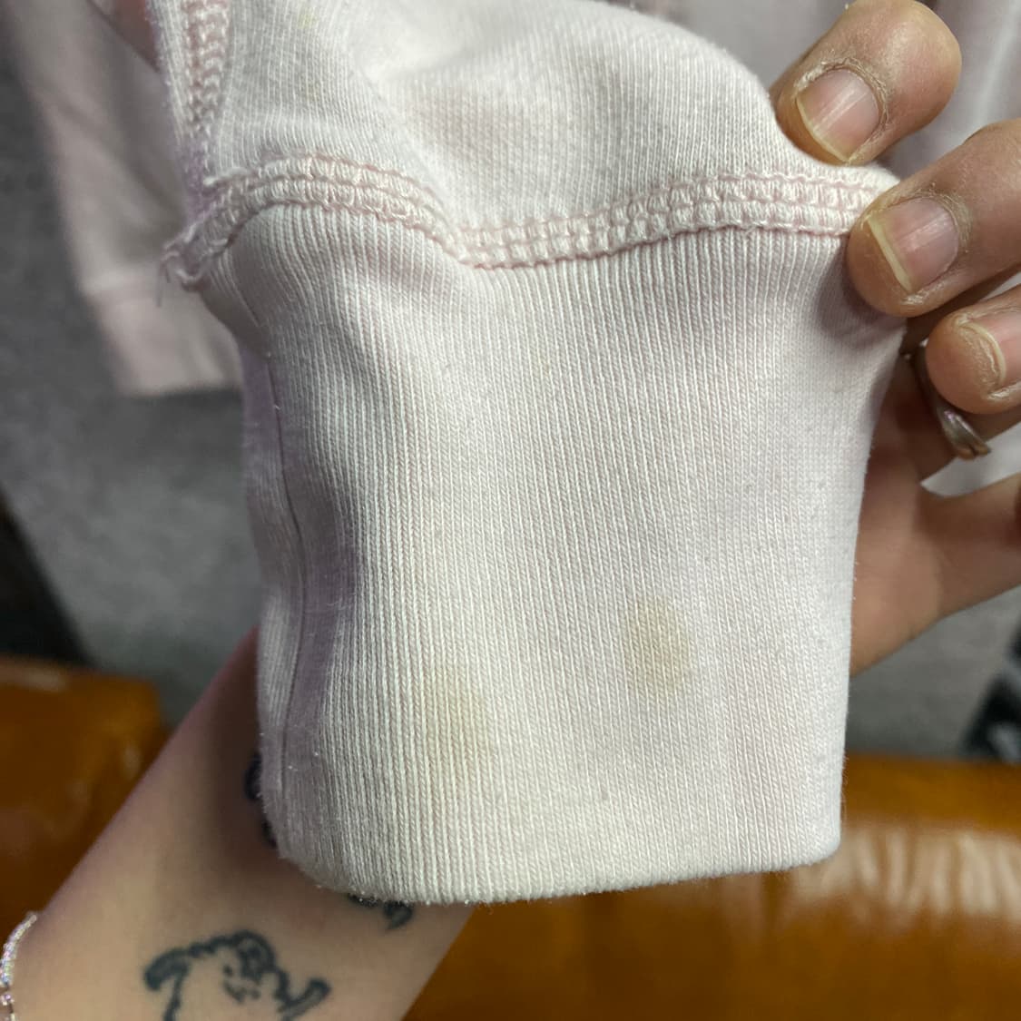 폴로진스 아치로고 딸기우유 후드집업 B4295 상품이미지7